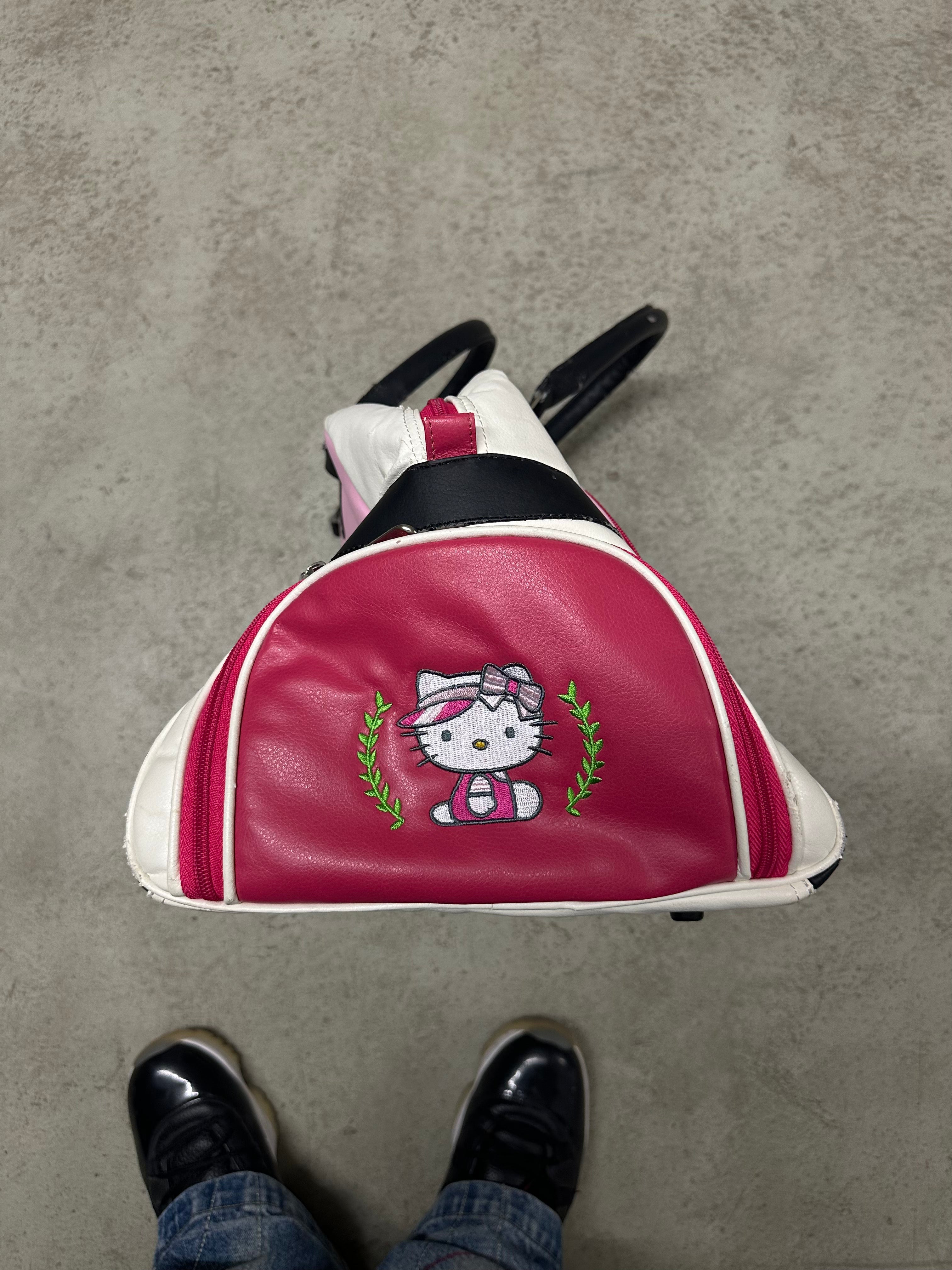 Hello Kitty Vintage Tasche (Pink/Weiß, Guter Zustand)