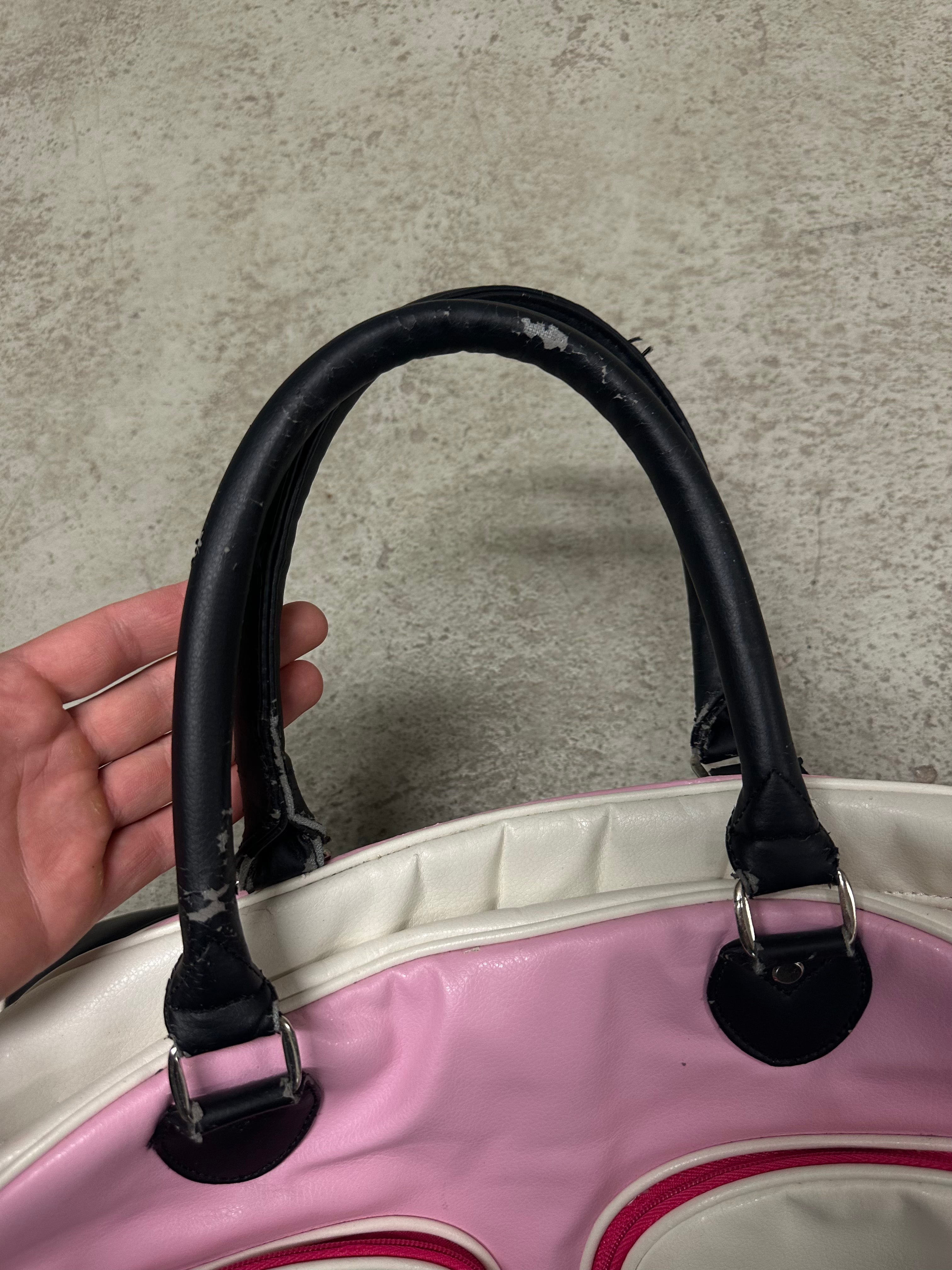 Hello Kitty Vintage Tasche (Pink/Weiß, Guter Zustand)
