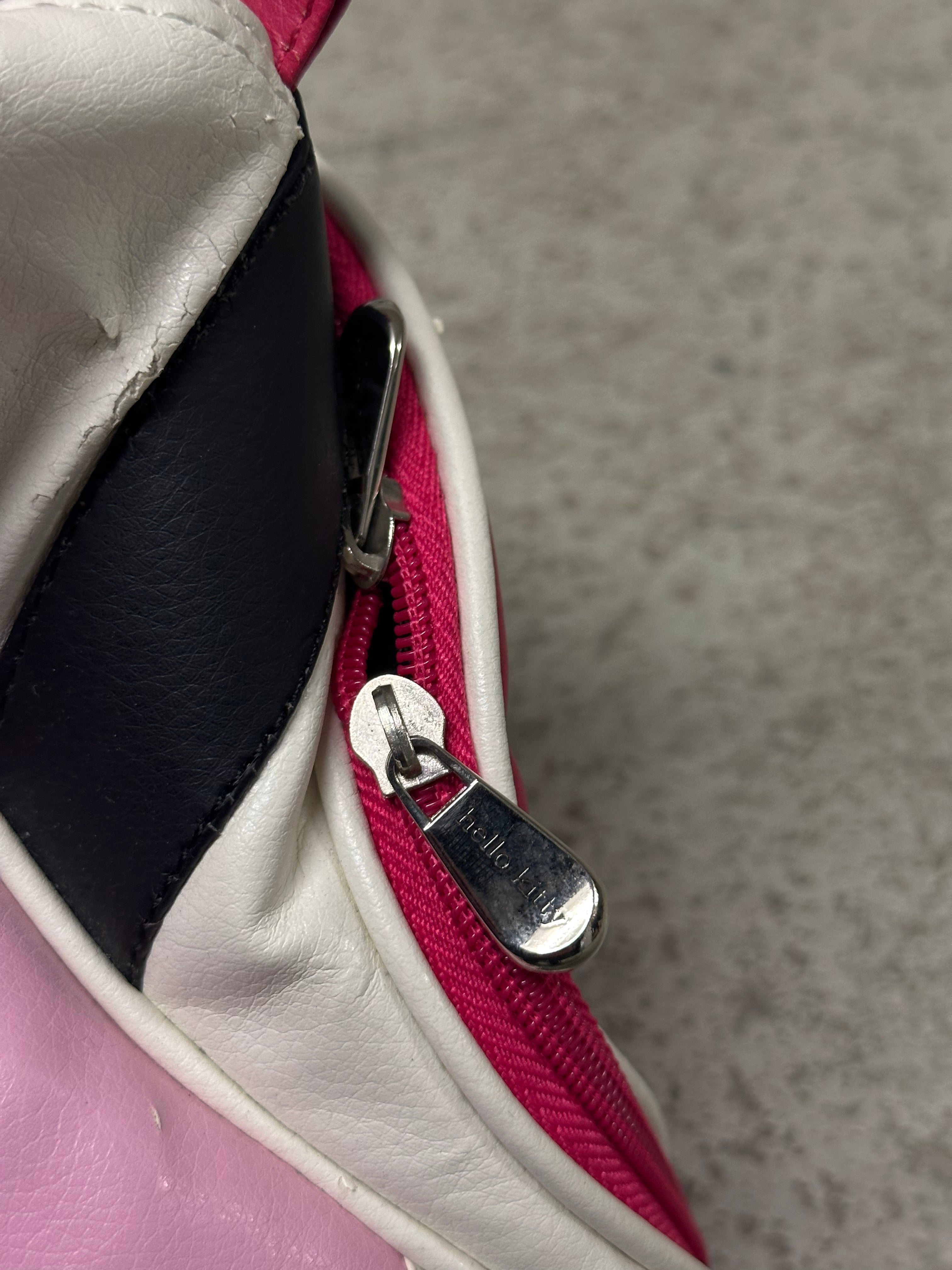 Hello Kitty Vintage Tasche (Pink/Weiß, Guter Zustand)