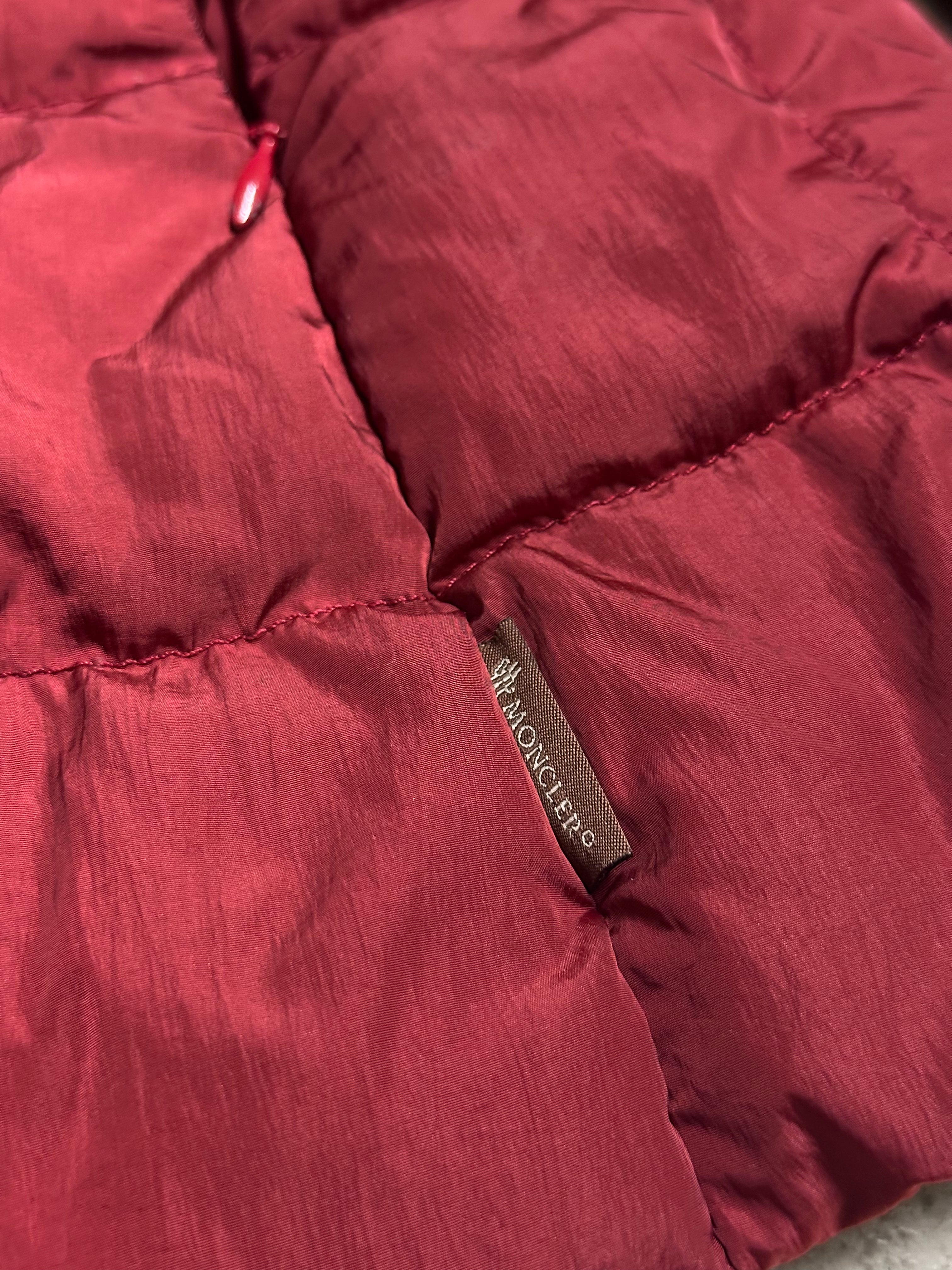 Moncler Daunenjacke (Rot, Size M, Guter Zustand, Vintage, Maße vorhanden)