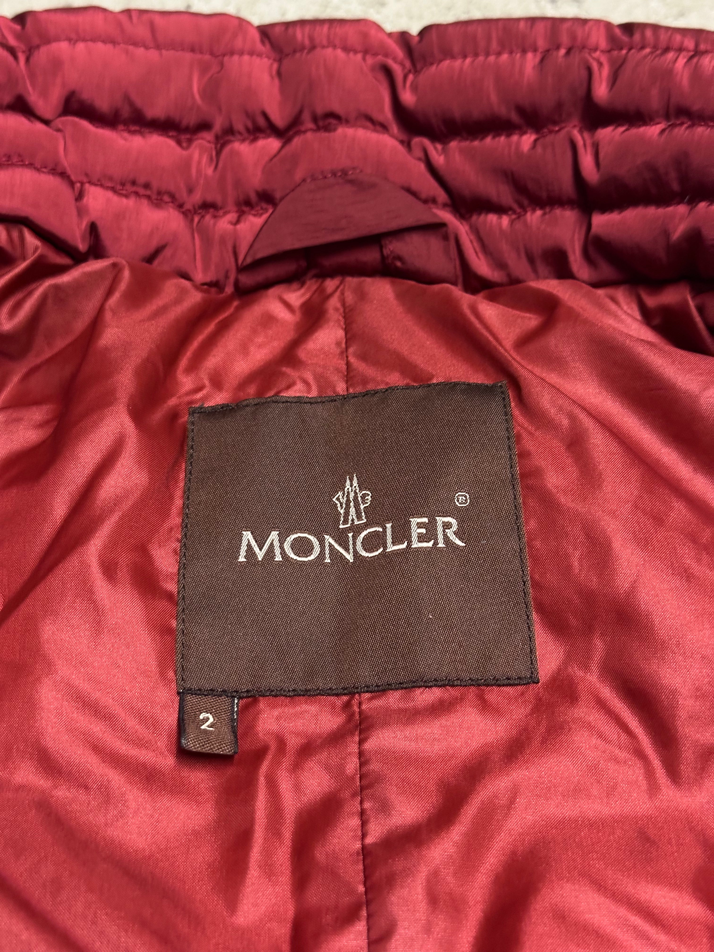 Moncler Daunenjacke (Rot, Size M, Guter Zustand, Vintage, Maße vorhanden)