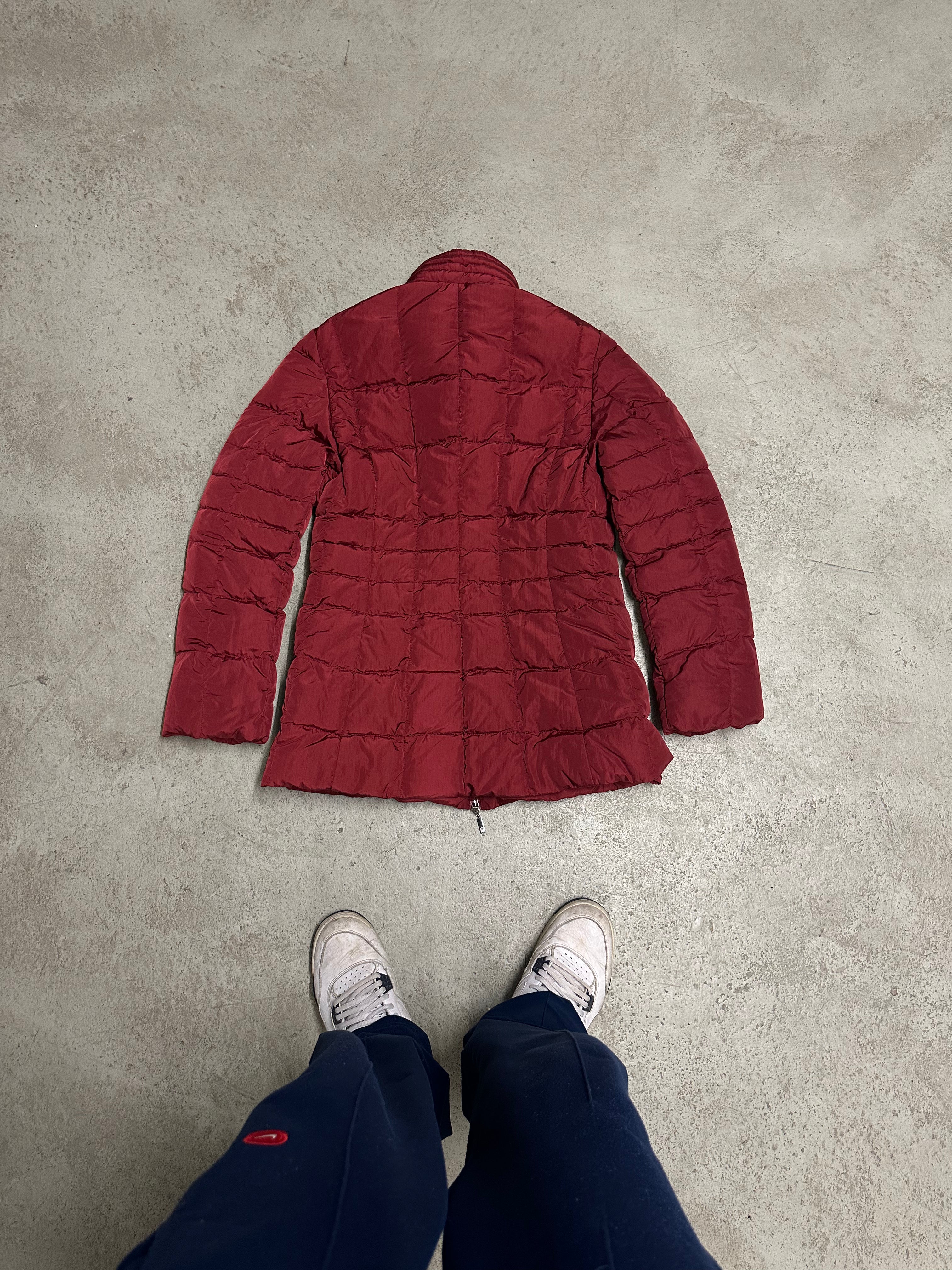 Moncler Daunenjacke (Rot, Size M, Guter Zustand, Vintage, Maße vorhanden)