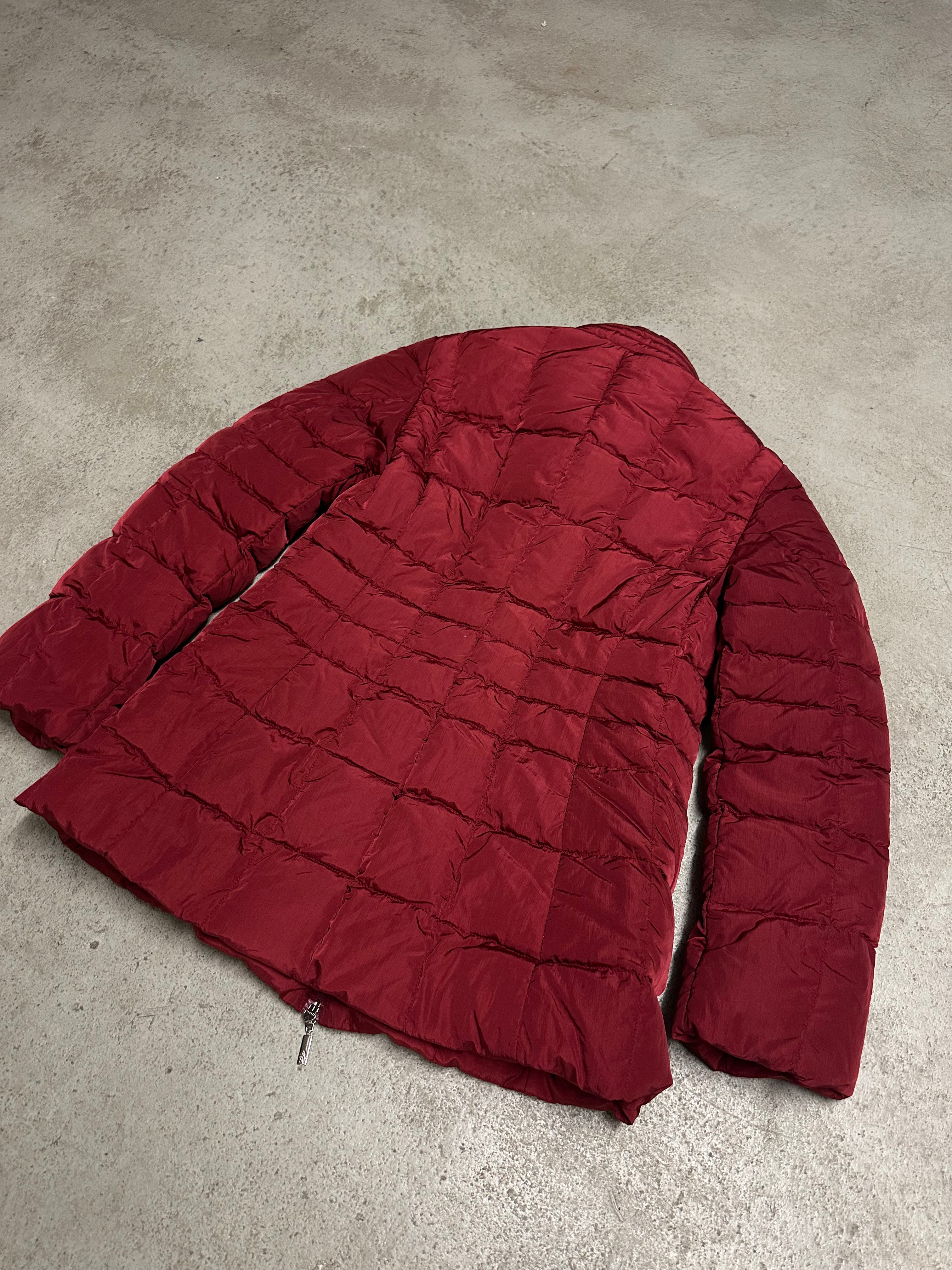 Moncler Daunenjacke (Rot, Size M, Guter Zustand, Vintage, Maße vorhanden)