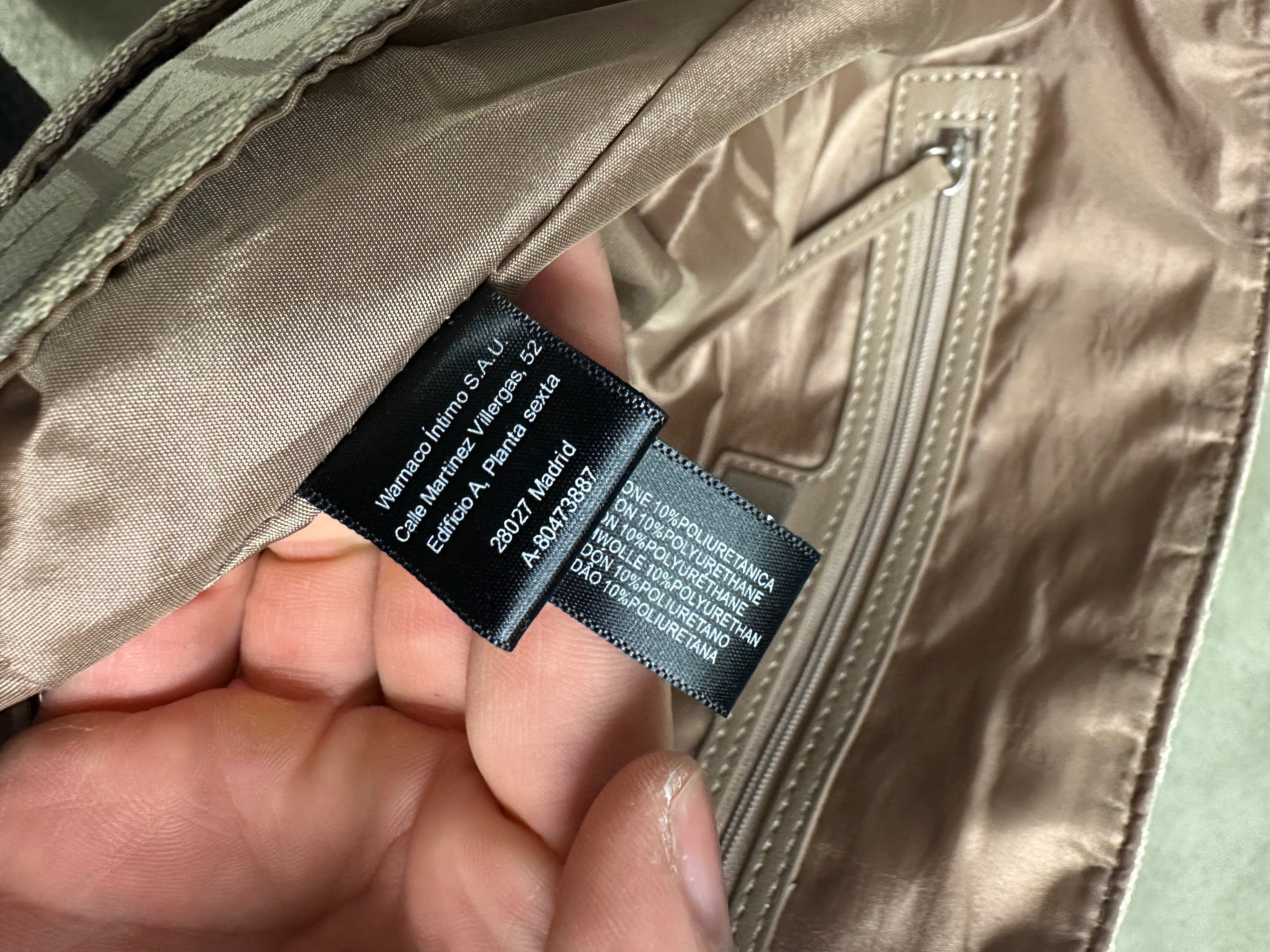 Calvin Klein Vintage Umhängetasche (Beige, Guter Zustand, Maße vorhanden)