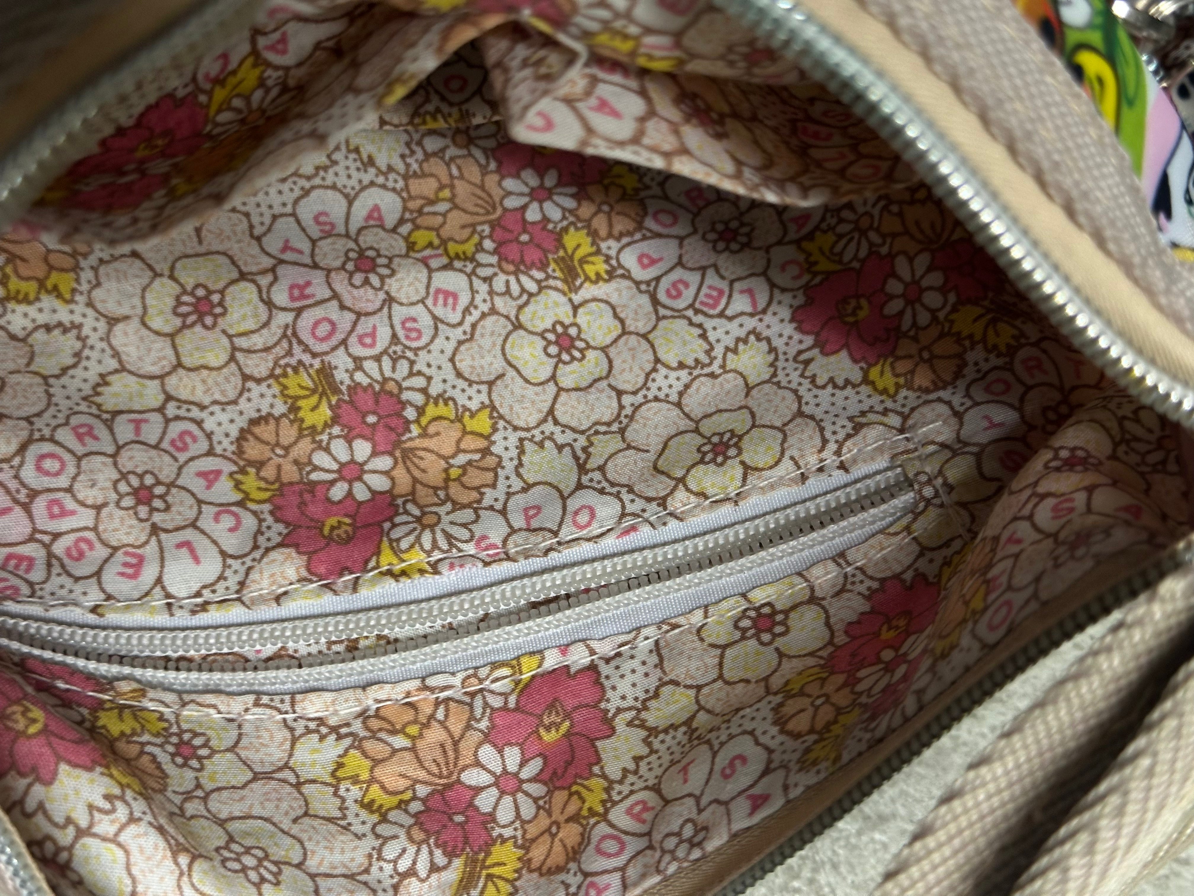 Jokidoki for LeSportsac Handtasche (Bunt, Süßes Design, Guter Zustand, Einzelstück, Maße Vorhanden)
