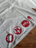 Vintage Diesel Pharmacy Quarterzip (Guter Zustand, Grau, Size XL, Maße Vorhanden)