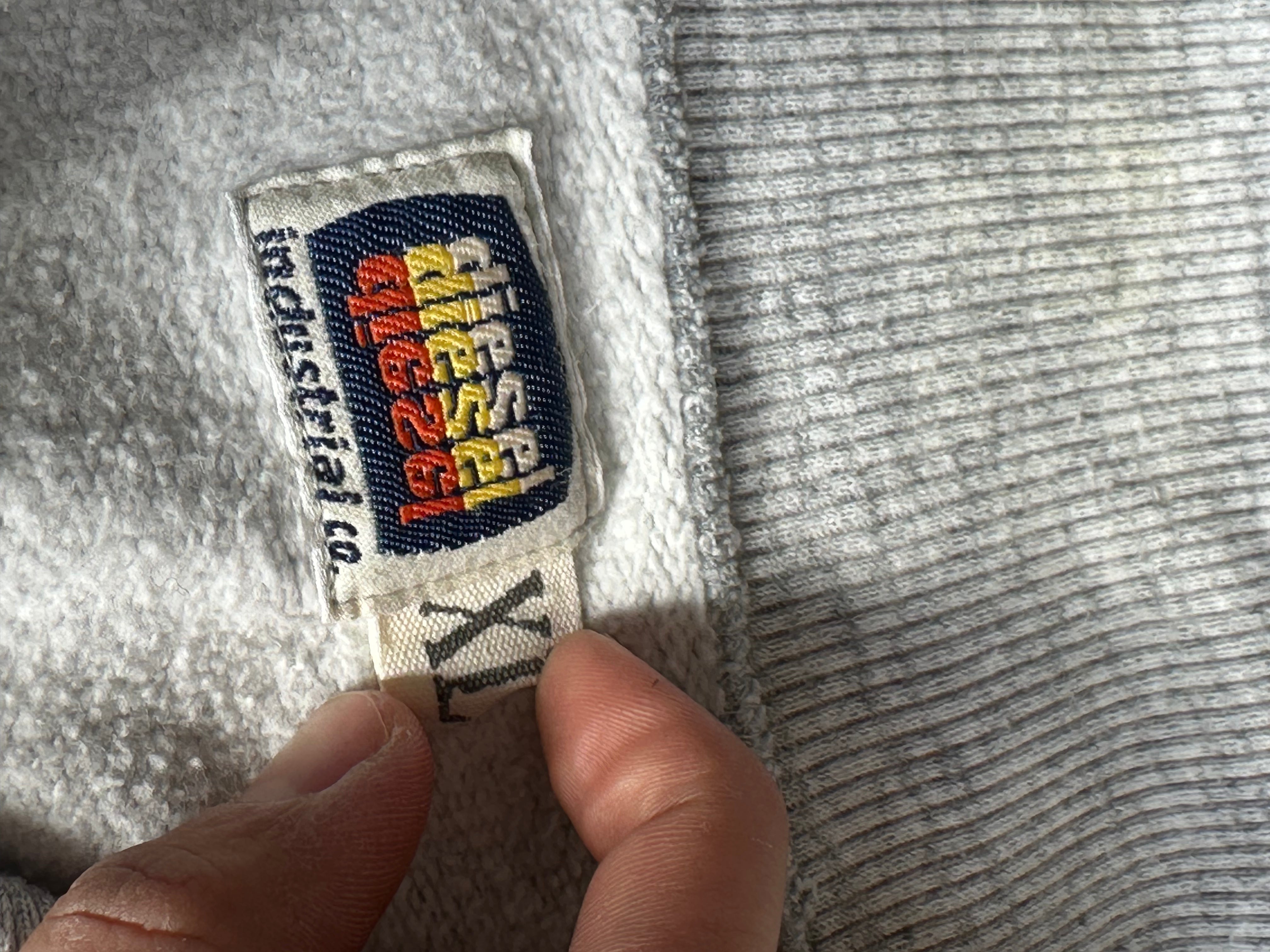 Vintage Diesel Pharmacy Quarterzip (Guter Zustand, Grau, Size XL, Maße Vorhanden)
