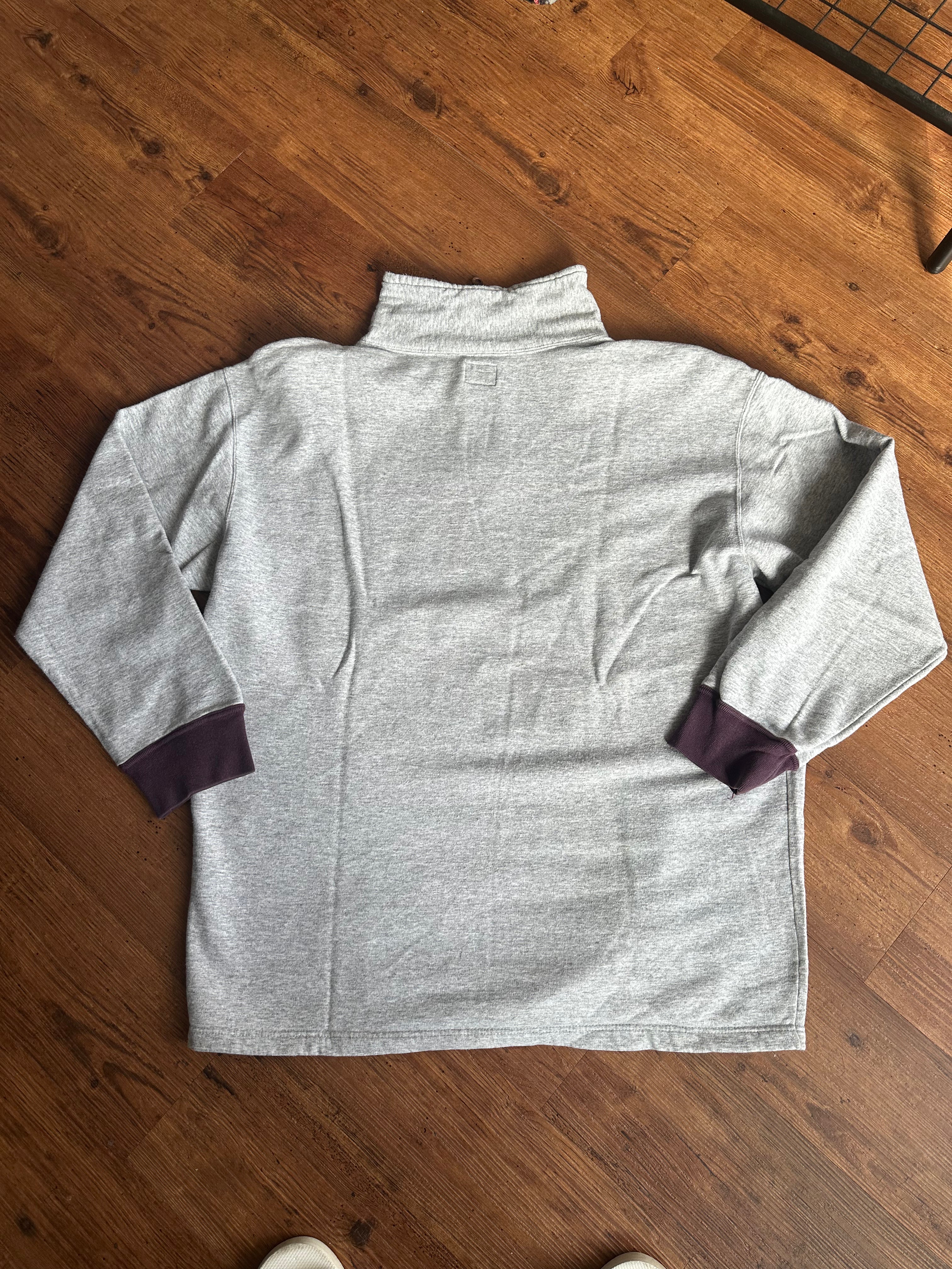 Vintage Diesel Pharmacy Quarterzip (Guter Zustand, Grau, Size XL, Maße Vorhanden)