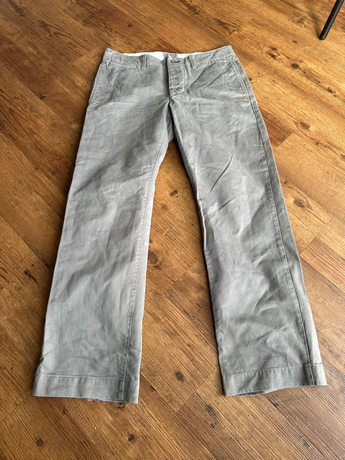 Tommy Hilfiger Denim Jeans (Guter Zustand, Grau, Size W30 L32, Straight Fit, Maße Vorhanden)