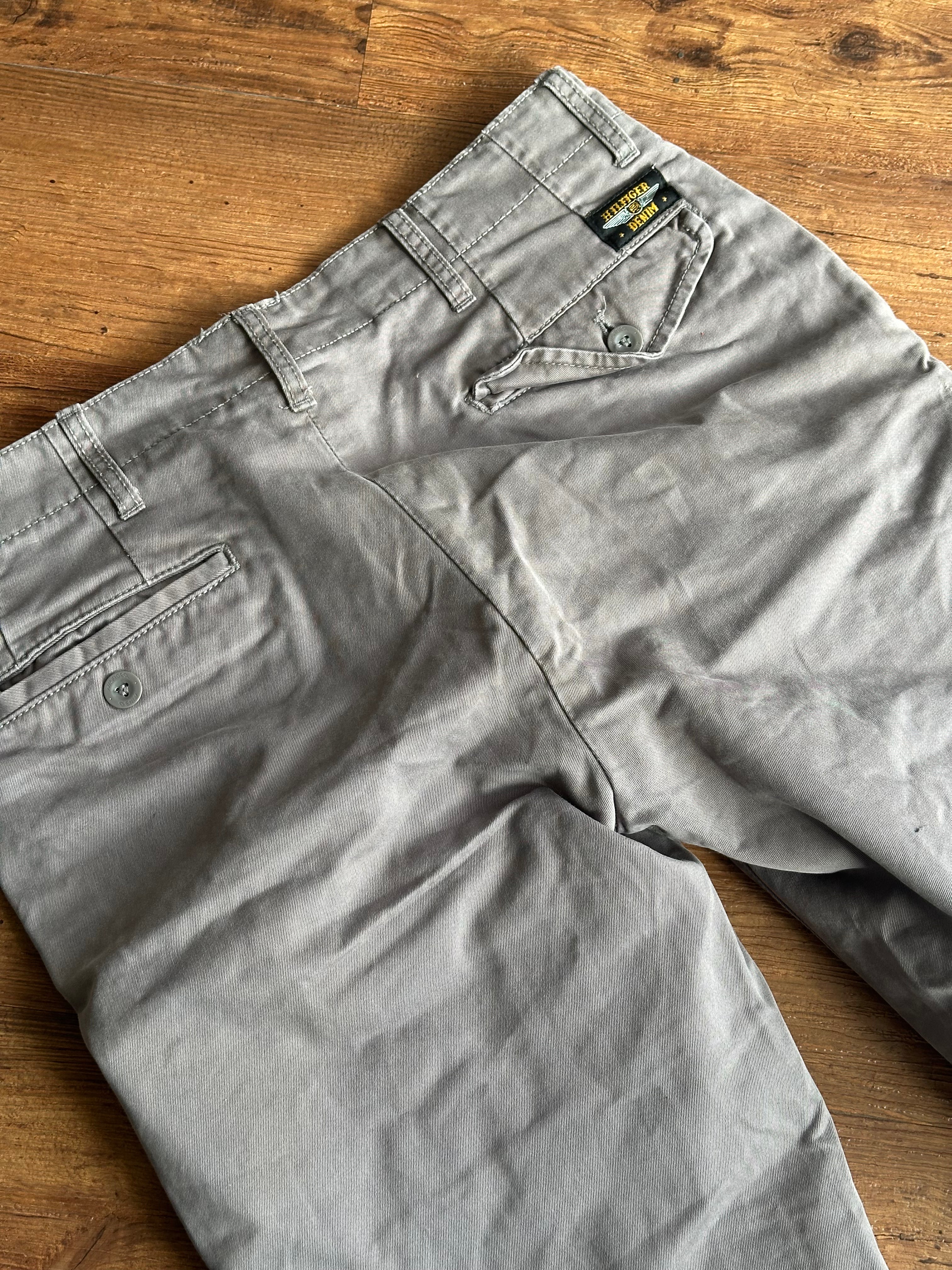 Tommy Hilfiger Denim Jeans (Guter Zustand, Grau, Size W30 L32, Straight Fit, Maße Vorhanden)