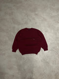 Vintage Westburry Knitsweater (Size XL, Rot, Guter Zustand, Maße Vorhanden)