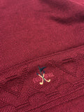 Vintage Westburry Knitsweater (Size XL, Rot, Guter Zustand, Maße Vorhanden)