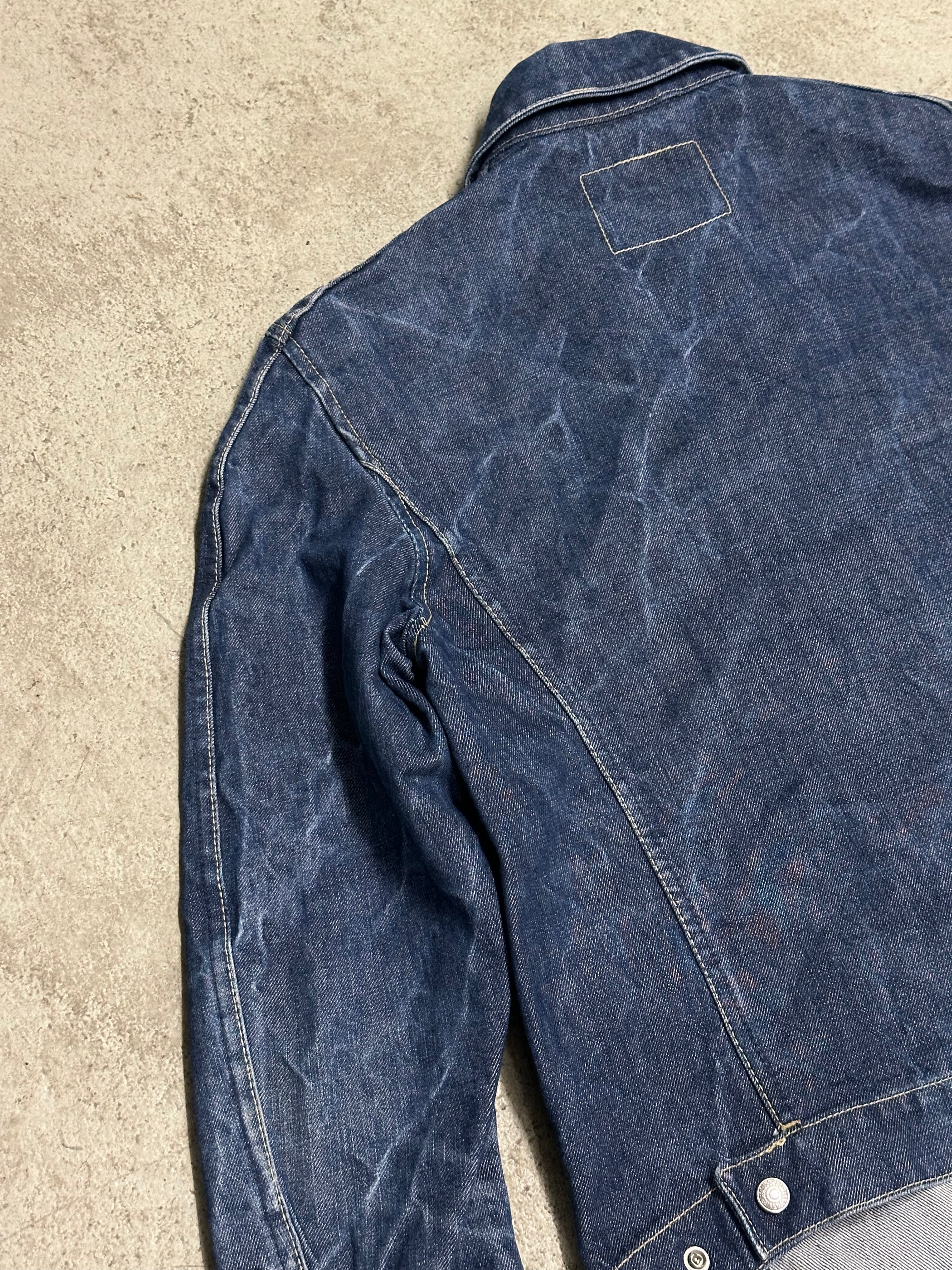Vintage levis Engineered Jeansjacke (Size S, Dunkelblau, Guter Zustand, Maße vorhanden)