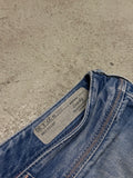 Diesel Lowky Low Waist Straight Fit Jeans W27 L30 Hellblau Guter Zustand