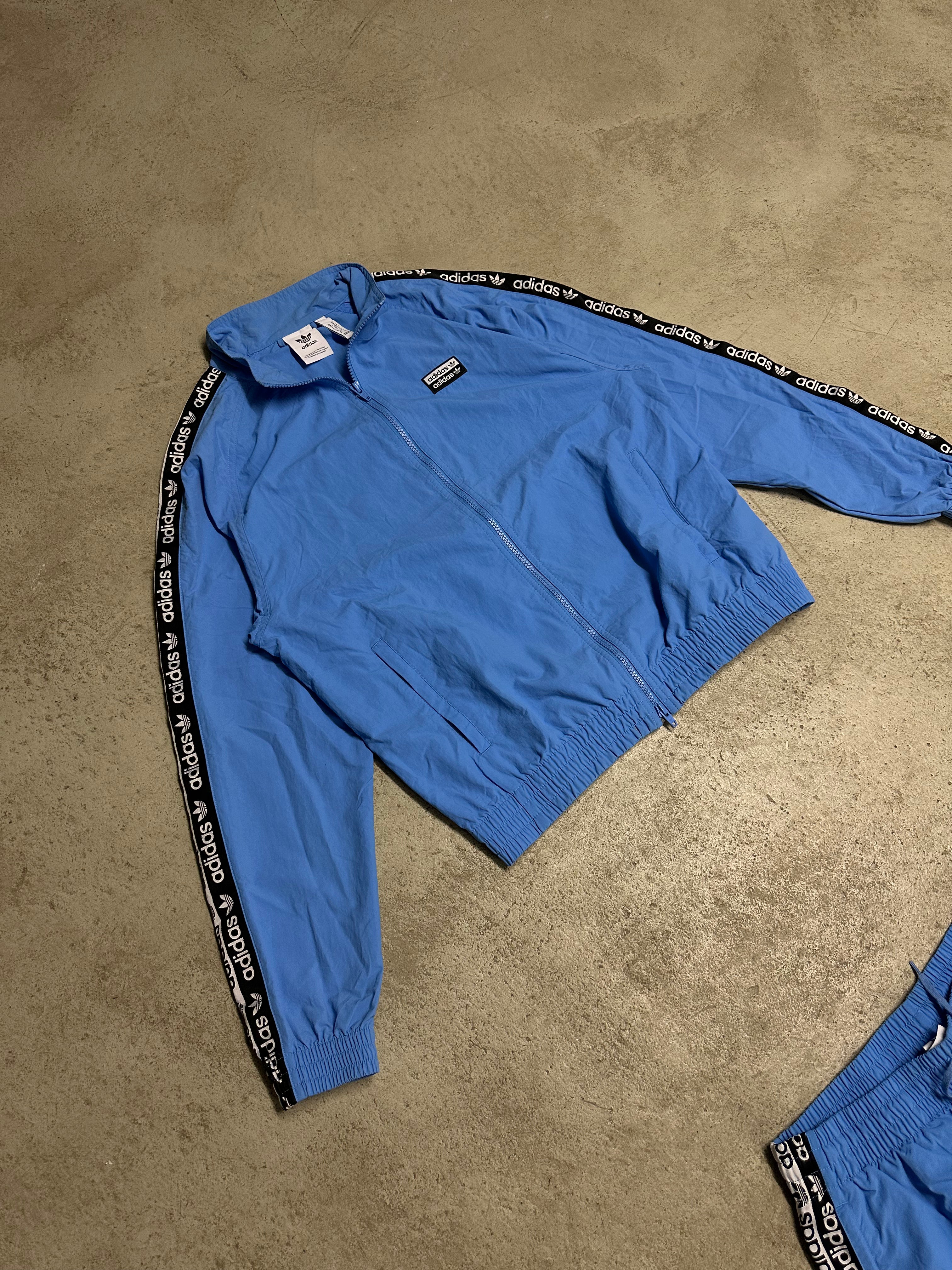 Adidas Trainingsanzug Babyblau Size M Sehr Guter Zustand Maße Vorhanden