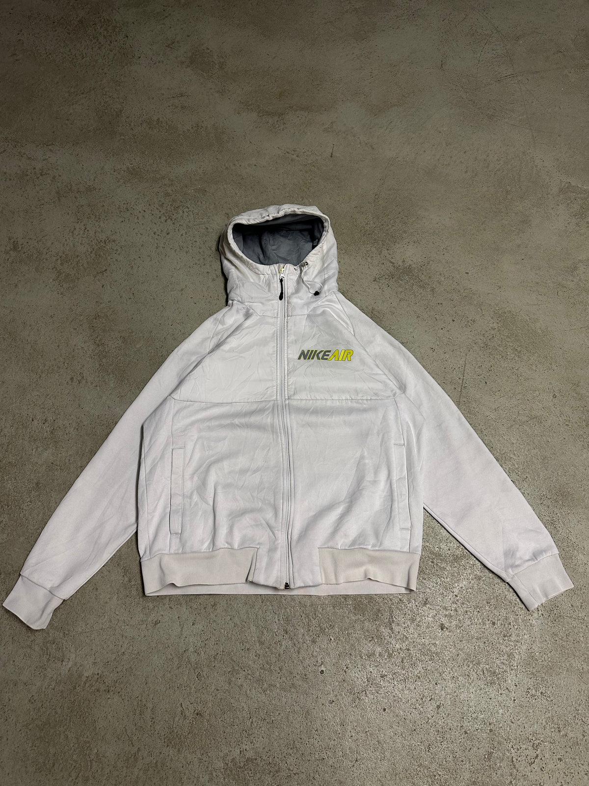 Vintage Nike Air Trackjacket Weiß Size L Guter Zustand Maße Vorhanden