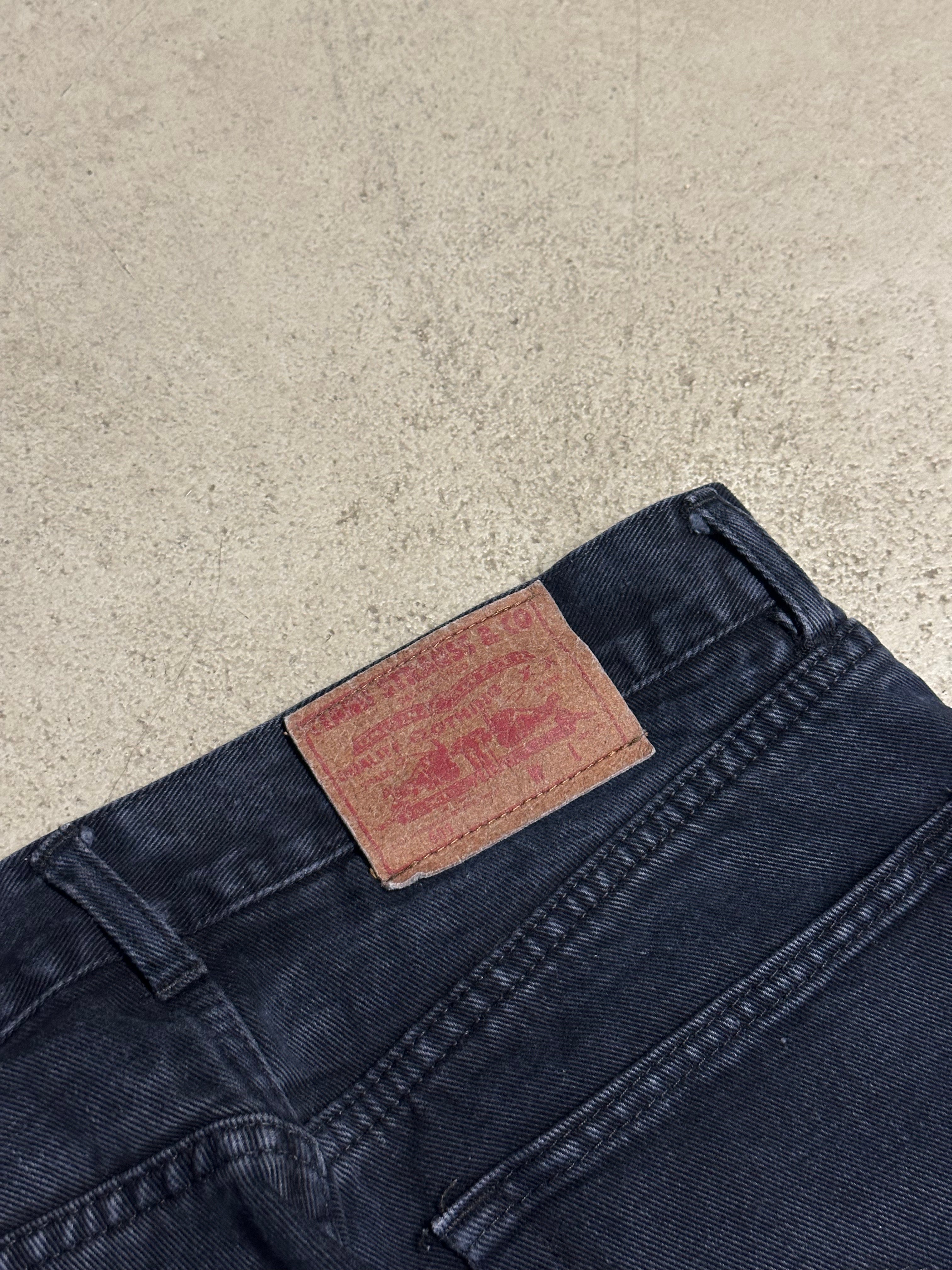Vintage Levi’s 601 Ciami Schwarz Straight Fit Size 42 Guter Zustand Maße Vorhanden