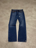 Frankie Morello Milan Baggy Jeans Dunkelblau Size 34 Guter Zustand Maße Vorhanden