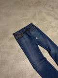 Frankie Morello Milan Baggy Jeans Dunkelblau Size 34 Guter Zustand Maße Vorhanden
