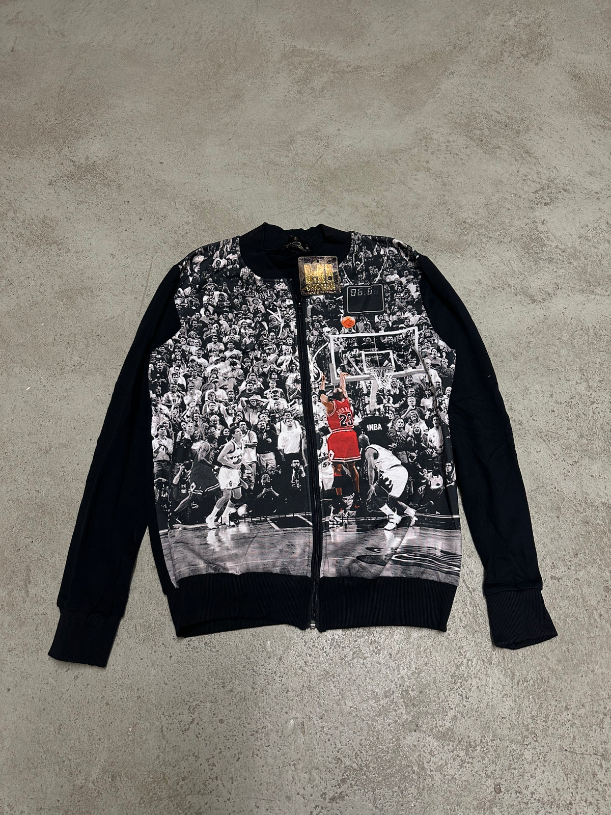 Hi Chic Man Sweatjacke NBA Schwarz Neu Mit Etikett Size M Guter Zustand Maße Vorhanden