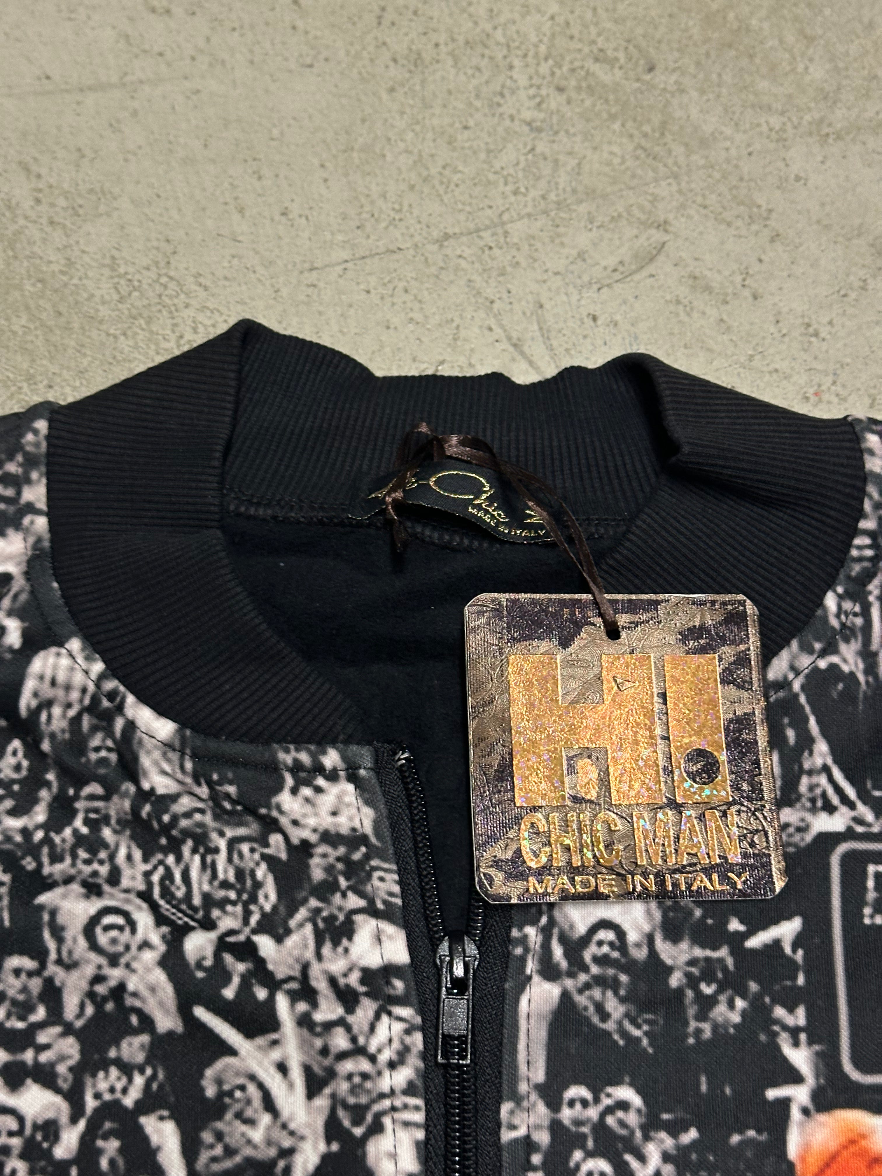 Hi Chic Man Sweatjacke NBA Schwarz Neu Mit Etikett Size M Guter Zustand Maße Vorhanden