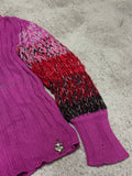Vintage Just Cavalli Knitsweater Pink Größe M Rares Designer-Piece