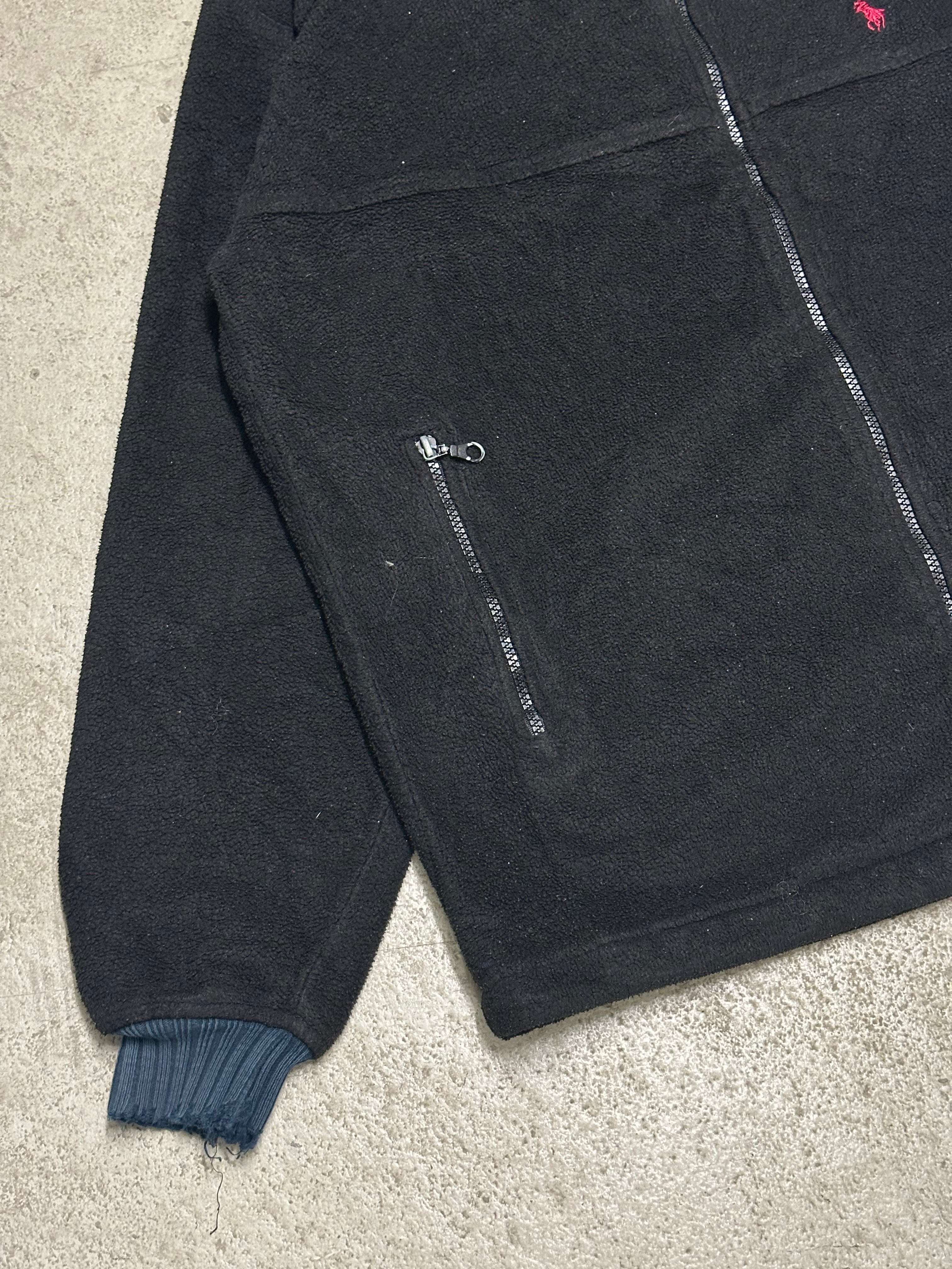 Vintage Ralph Lauren Fleecejacke Schwarz Große L
Klassiker mit Logo