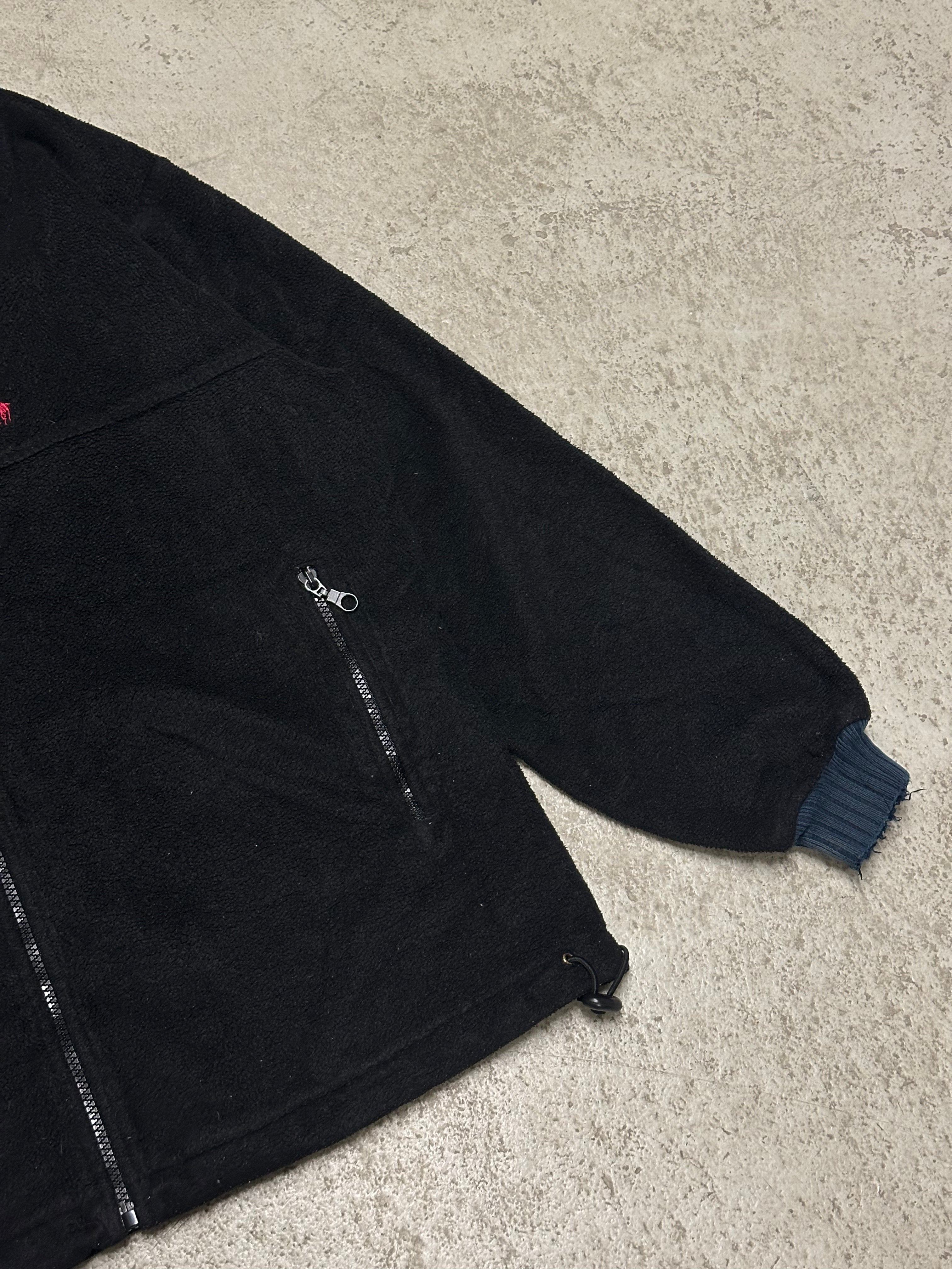 Vintage Ralph Lauren Fleecejacke Schwarz Große L
Klassiker mit Logo