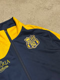 Vintage Mizuno Trainingsjacke Gelb Blau Größe L Retro Sportjacke Seltenes Piece