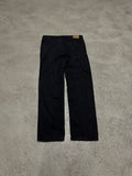 Hugo Boss Orange Straight Fit Jeans W36 L34 Schwarz Klassische Denim Hose mit Style
