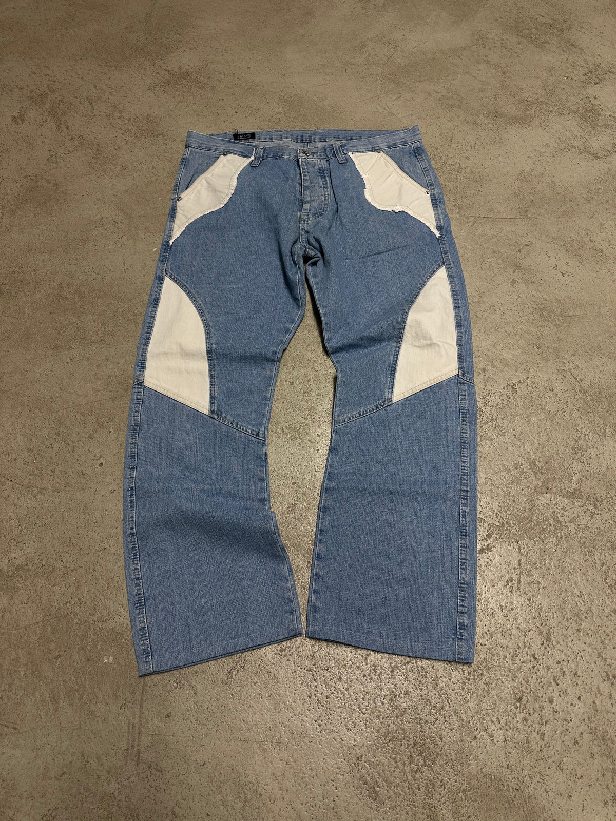 Vintage Dolce & Gabbana Baggy Jeans Hellblau W38 L32