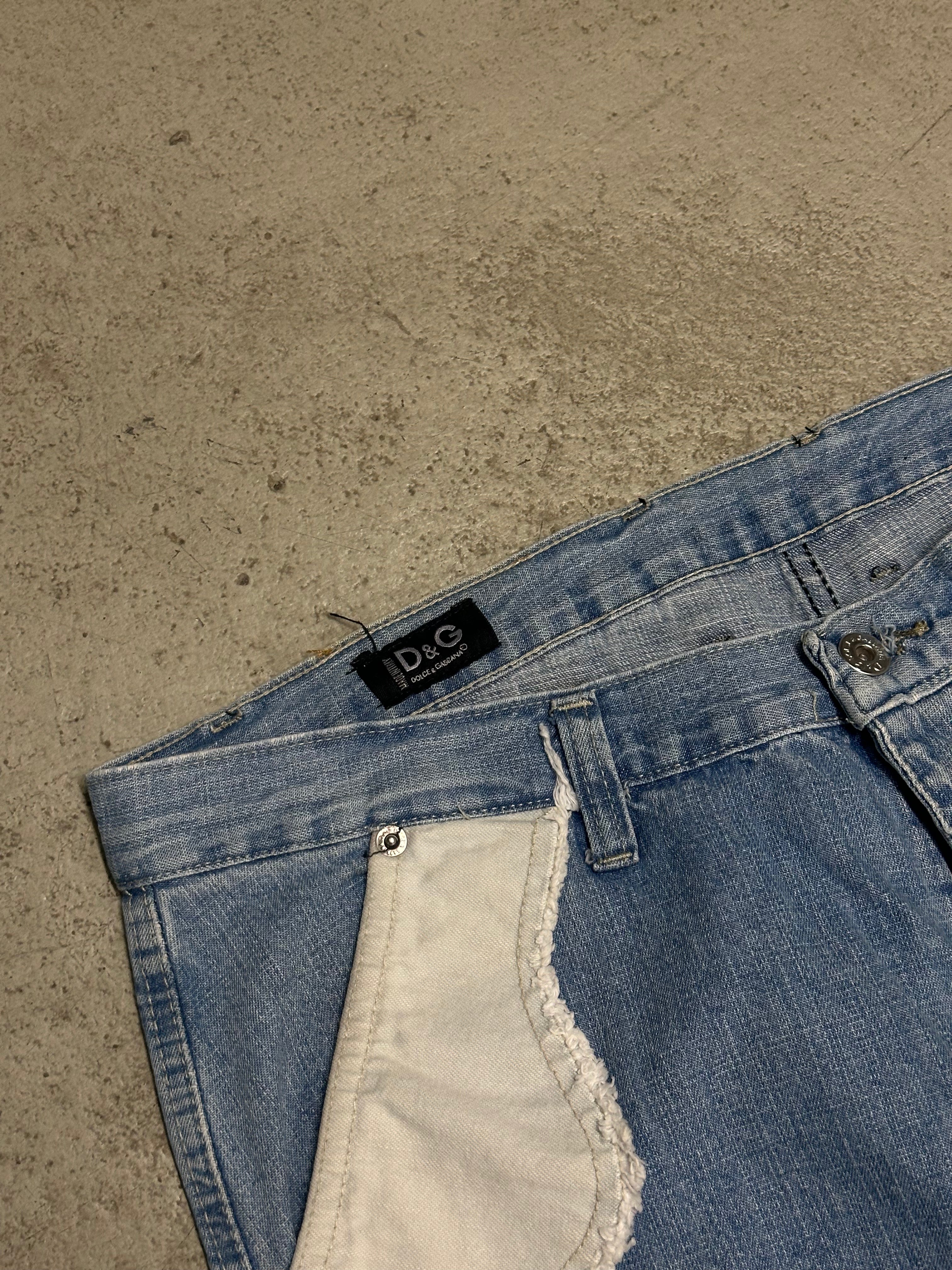 Vintage Dolce & Gabbana Baggy Jeans Hellblau W38 L32