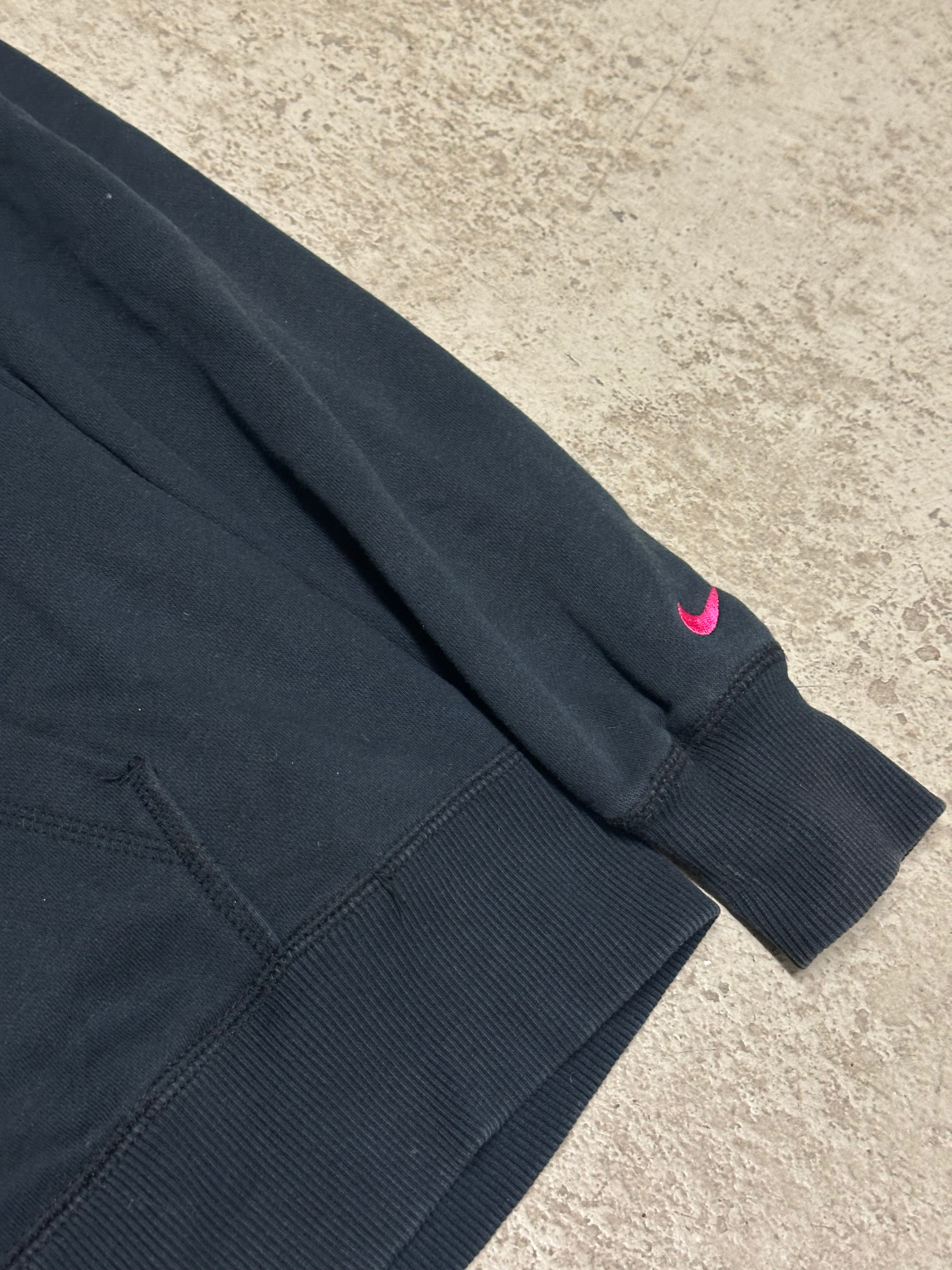 Nike Sweatjacke Schwarz Pink L