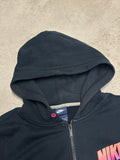 Nike Sweatjacke Schwarz Pink L