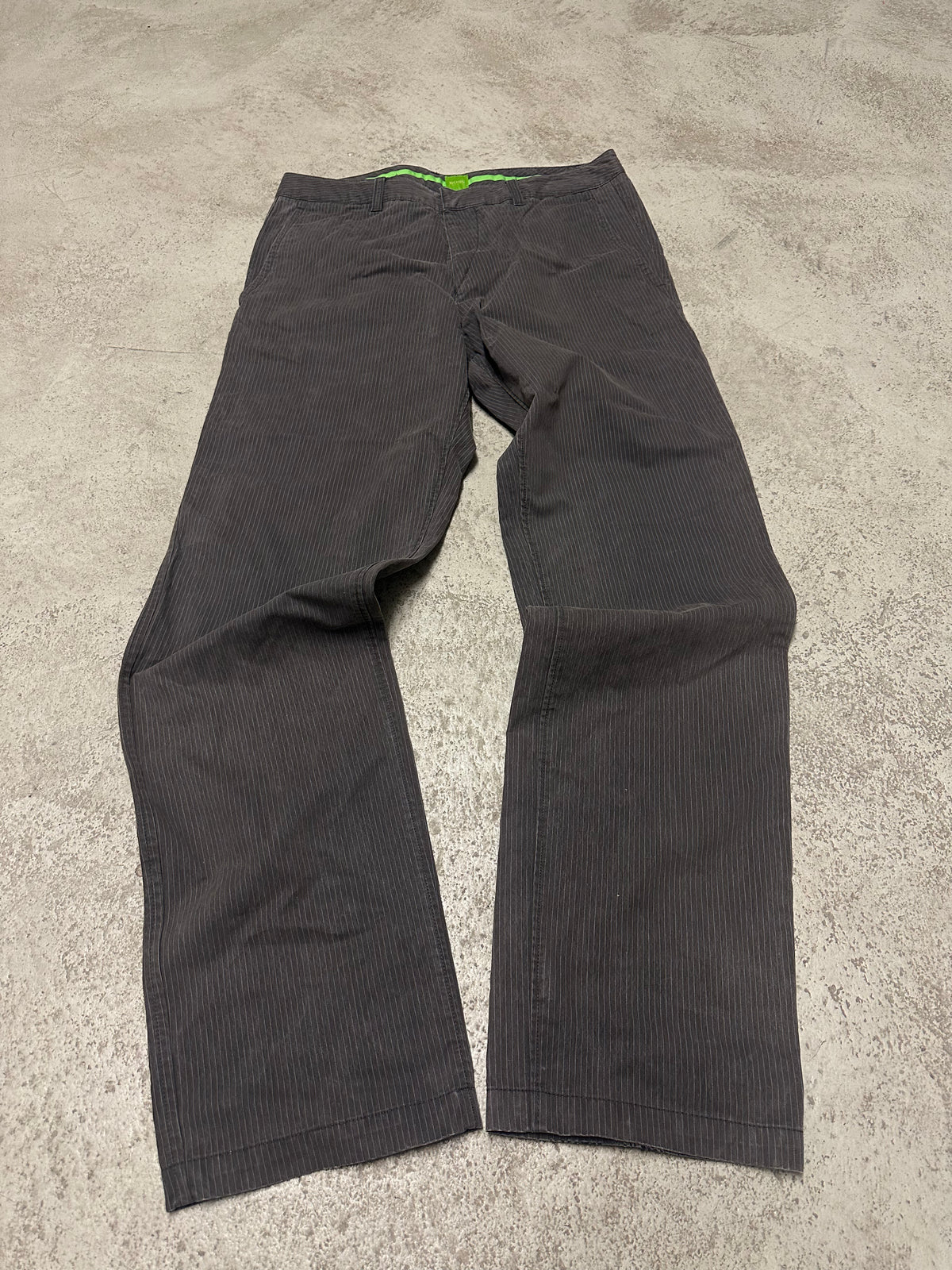 Hugo Boss Straight Loose Fit Jeans Grau W36 L34