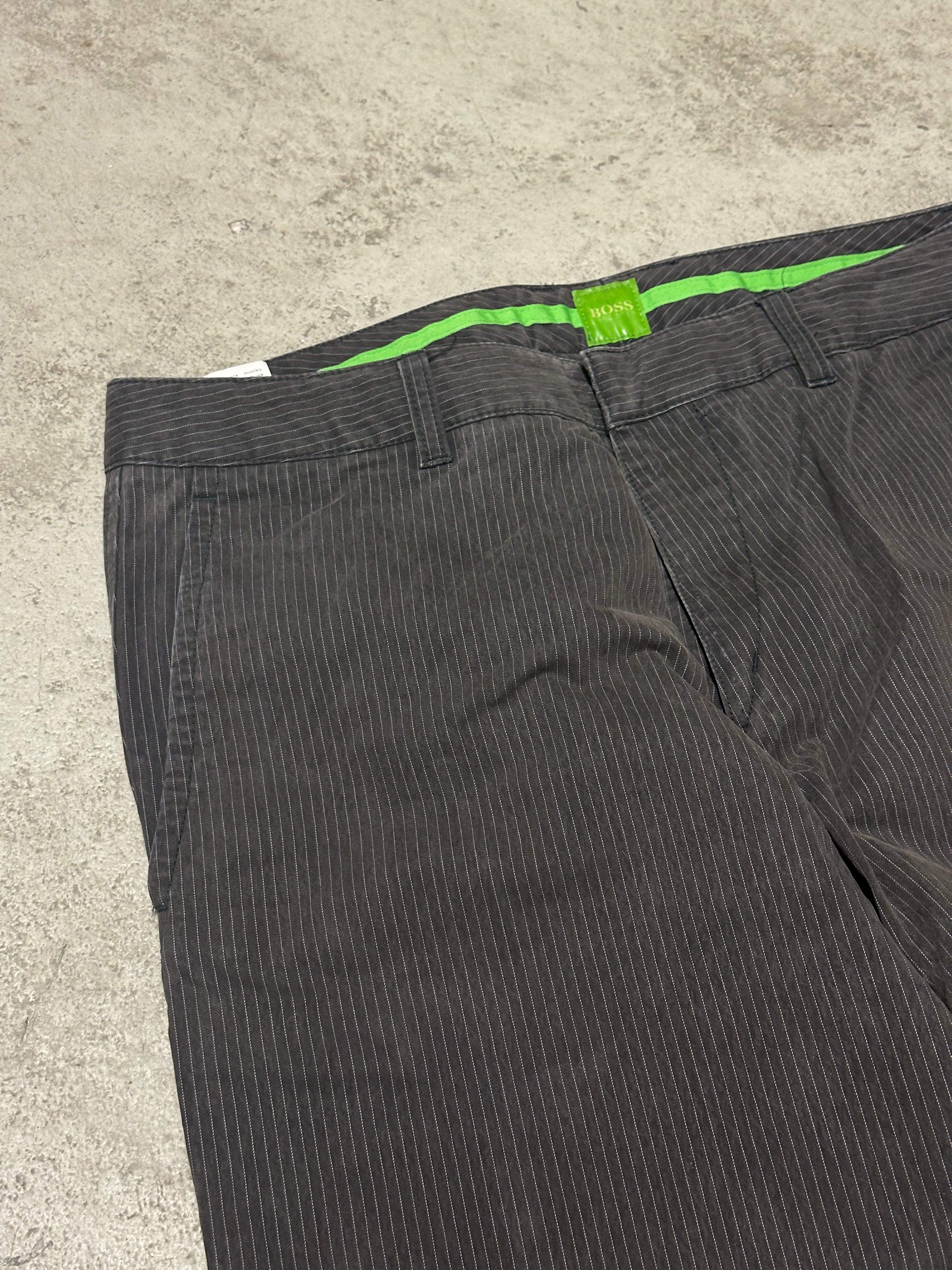 Hugo Boss Straight Loose Fit Jeans Grau W36 L34