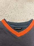 Vintage Napapijri Sweater Grau Orange M