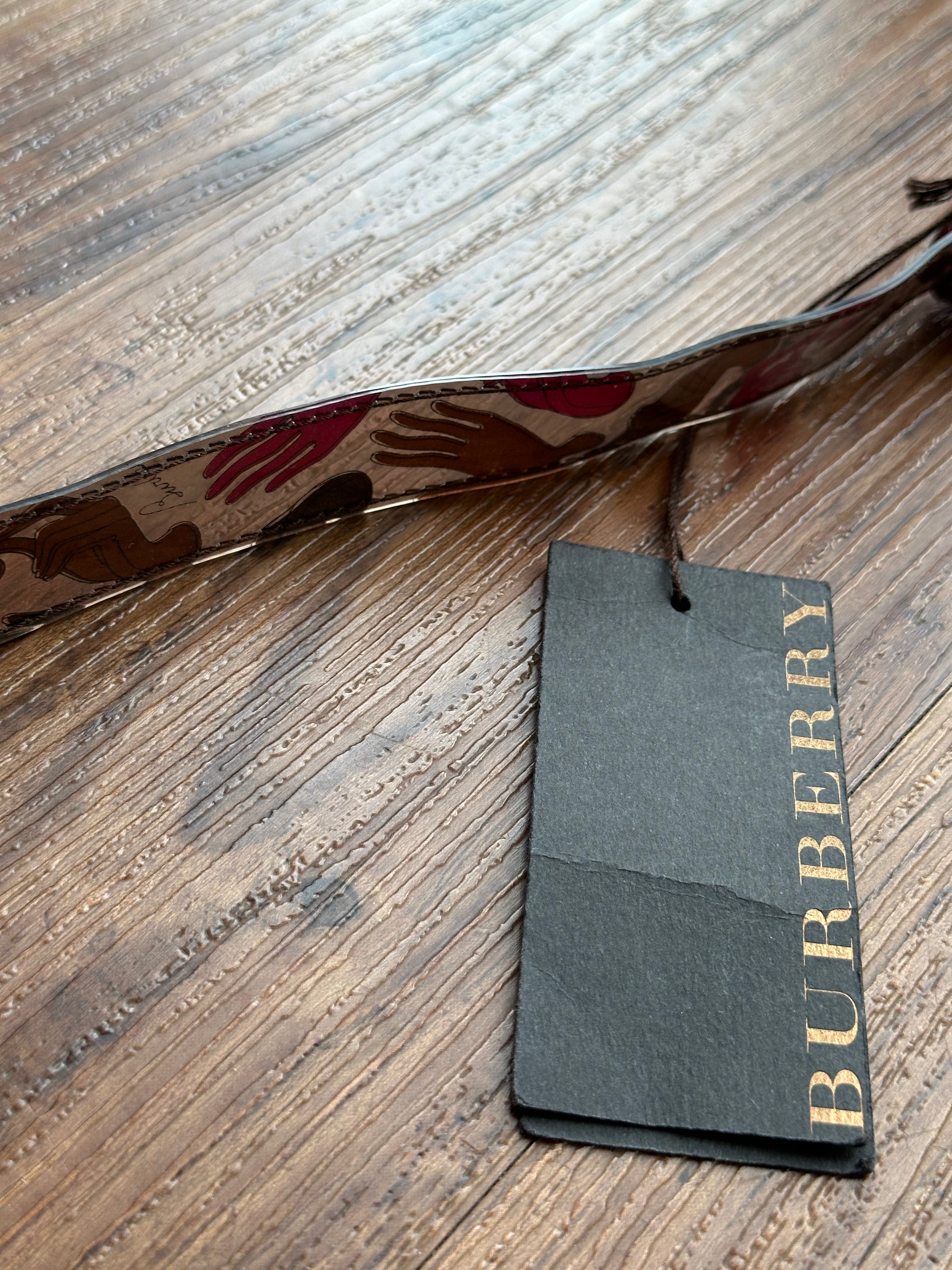 Burberry Helping Hands Belt Transparent 75cm
