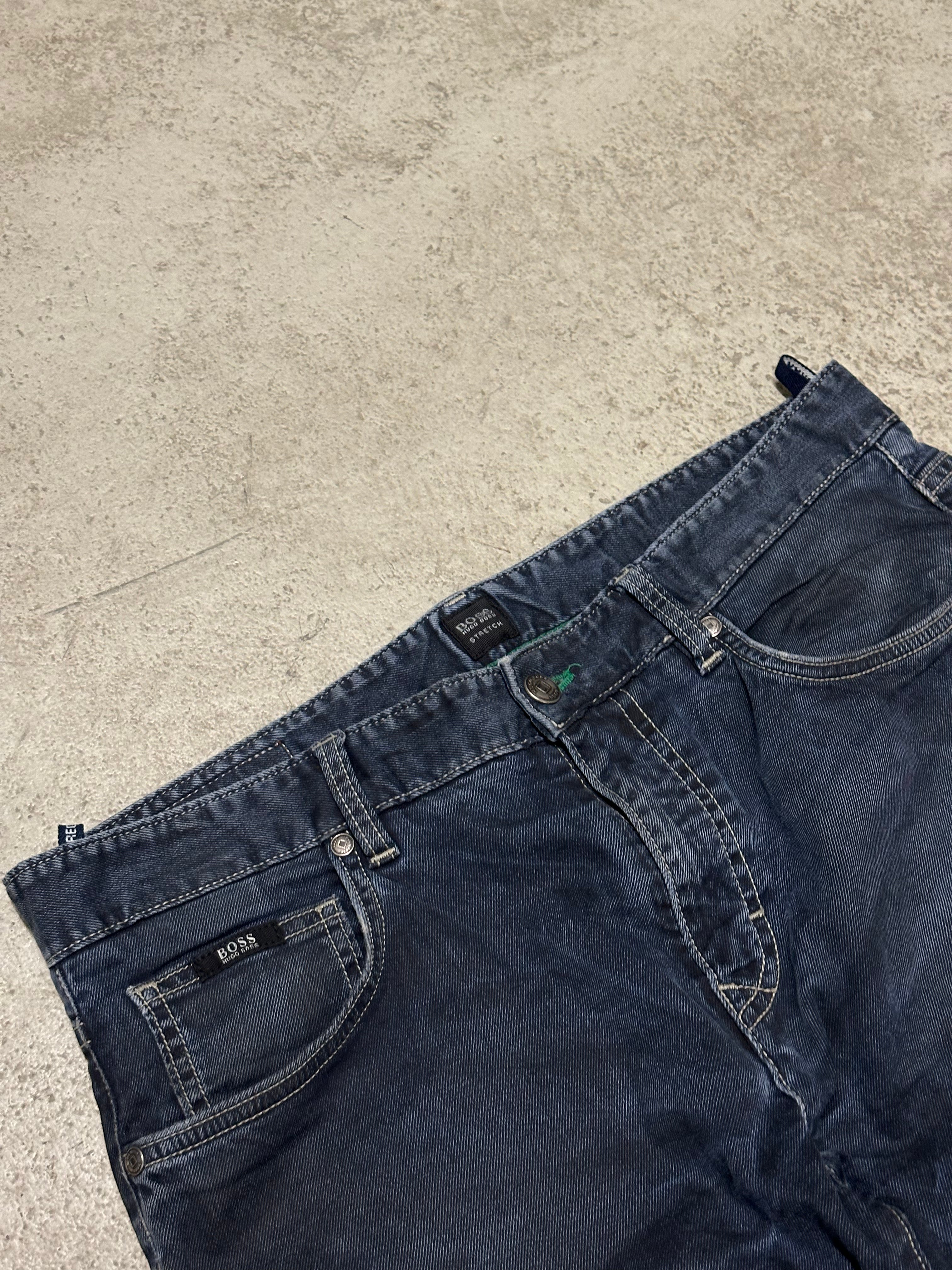 Hugo Boss Special Finishing Straight Fit Jeans Schwarz W33 L34