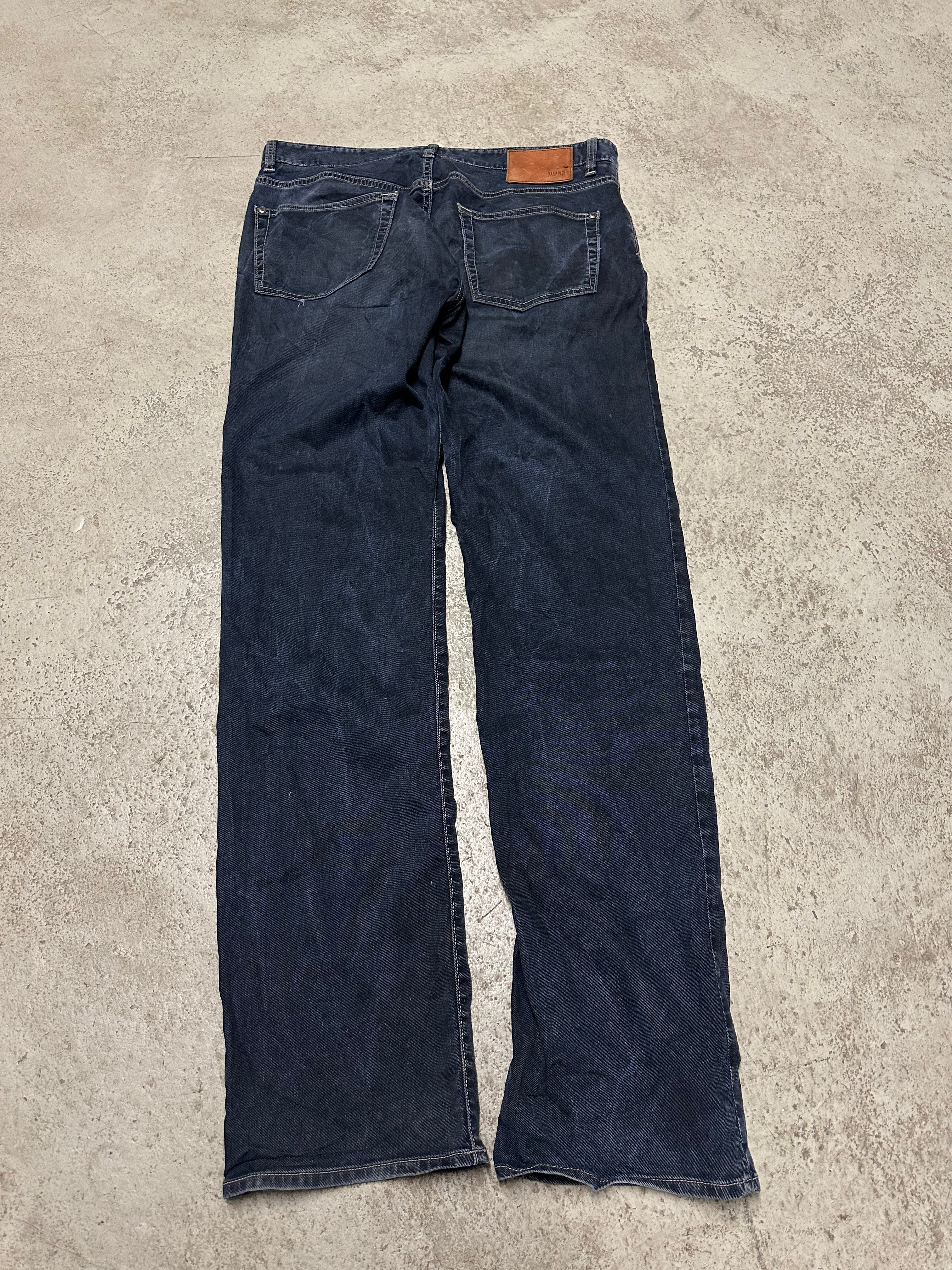 Hugo Boss Special Finishing Straight Fit Jeans Schwarz W33 L34