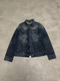 Vintage G-Star Raw Distressed Denim Jeansjacke M