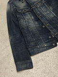 Vintage G-Star Raw Distressed Denim Jeansjacke M