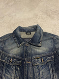 Vintage G-Star Raw Distressed Denim Jeansjacke M