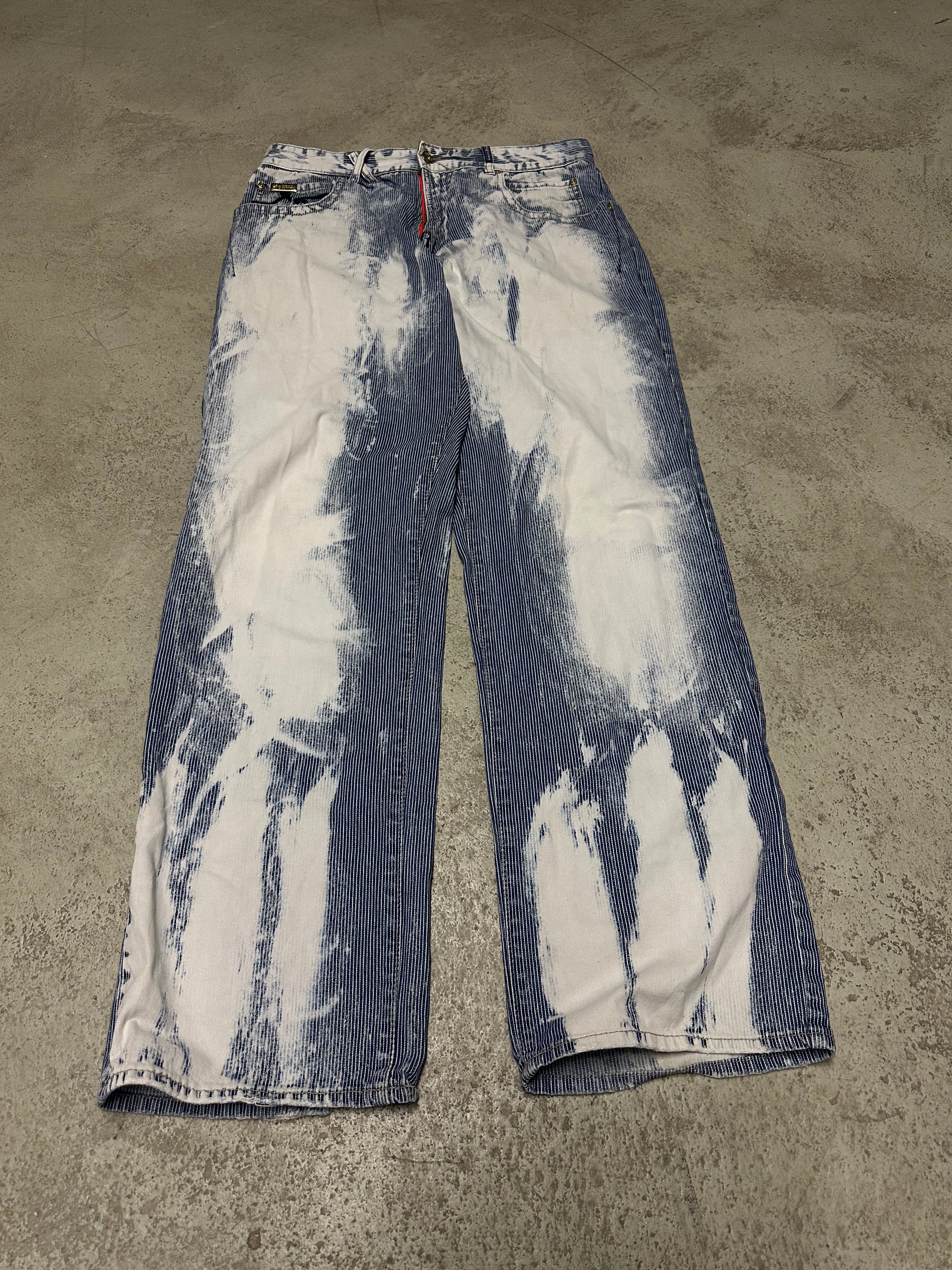 Vintage Lrg Baggy Jeans Painters Look W34 L34