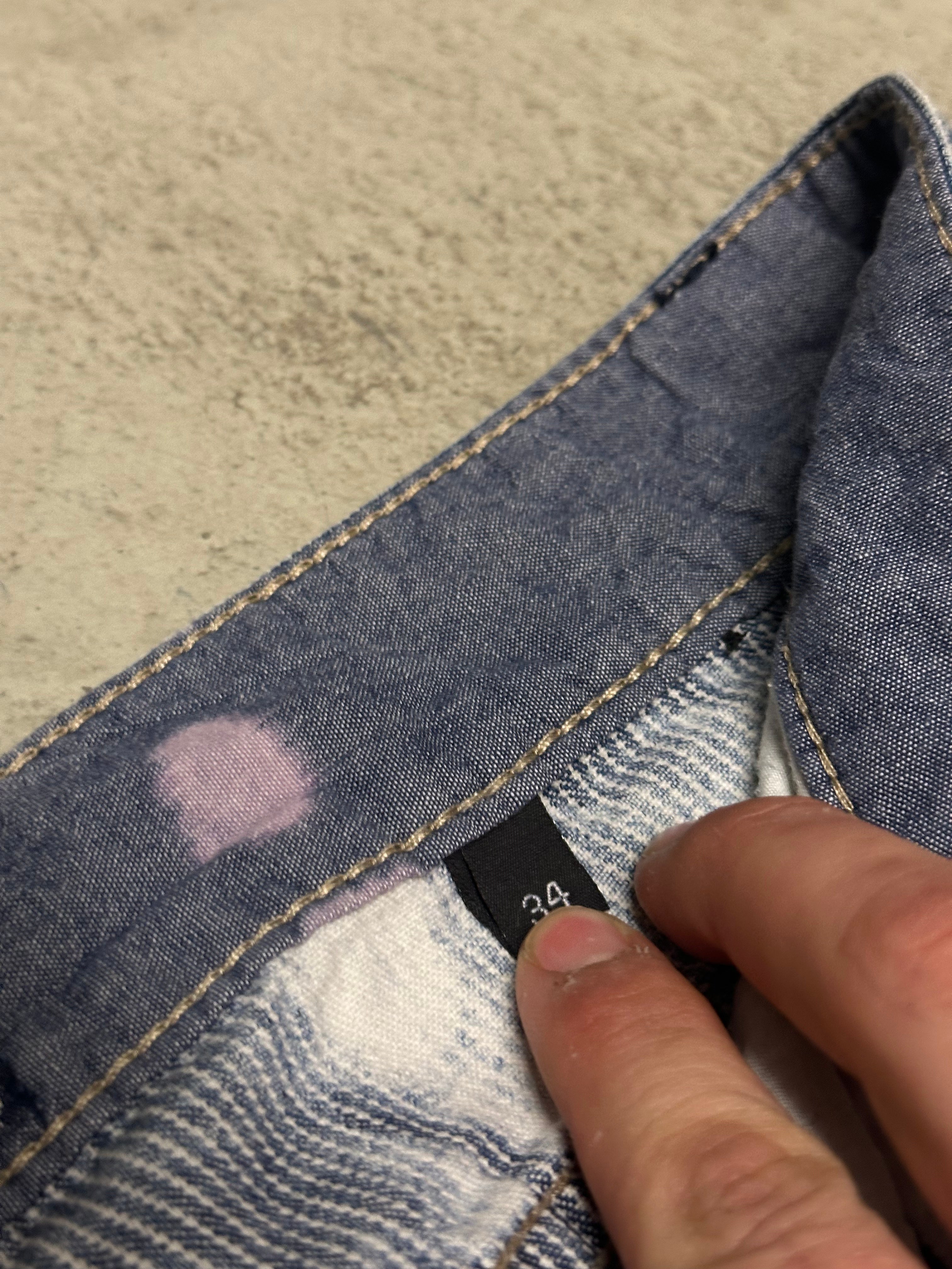 Vintage Lrg Baggy Jeans Painters Look W34 L34