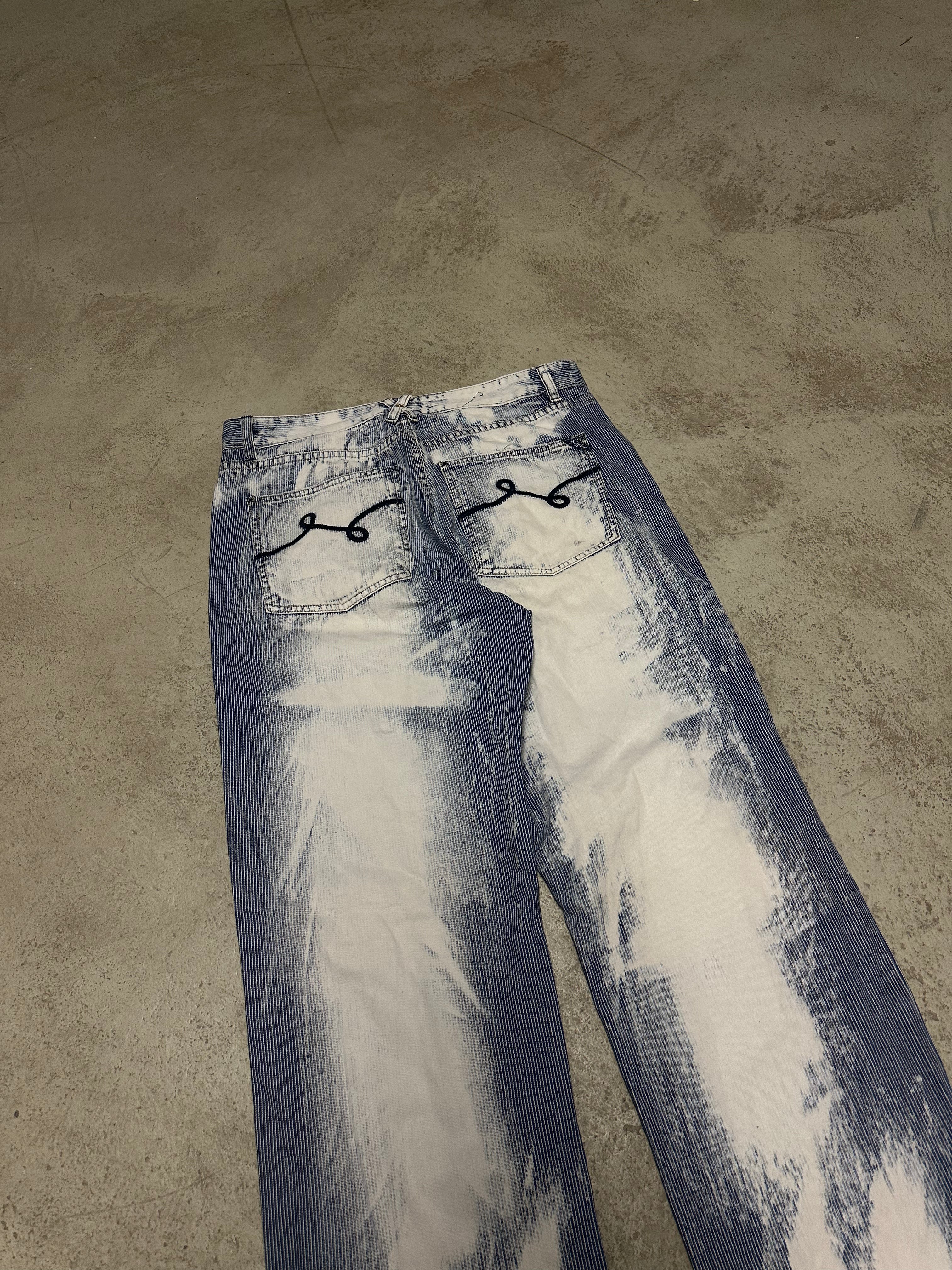 Vintage Lrg Baggy Jeans Painters Look W34 L34