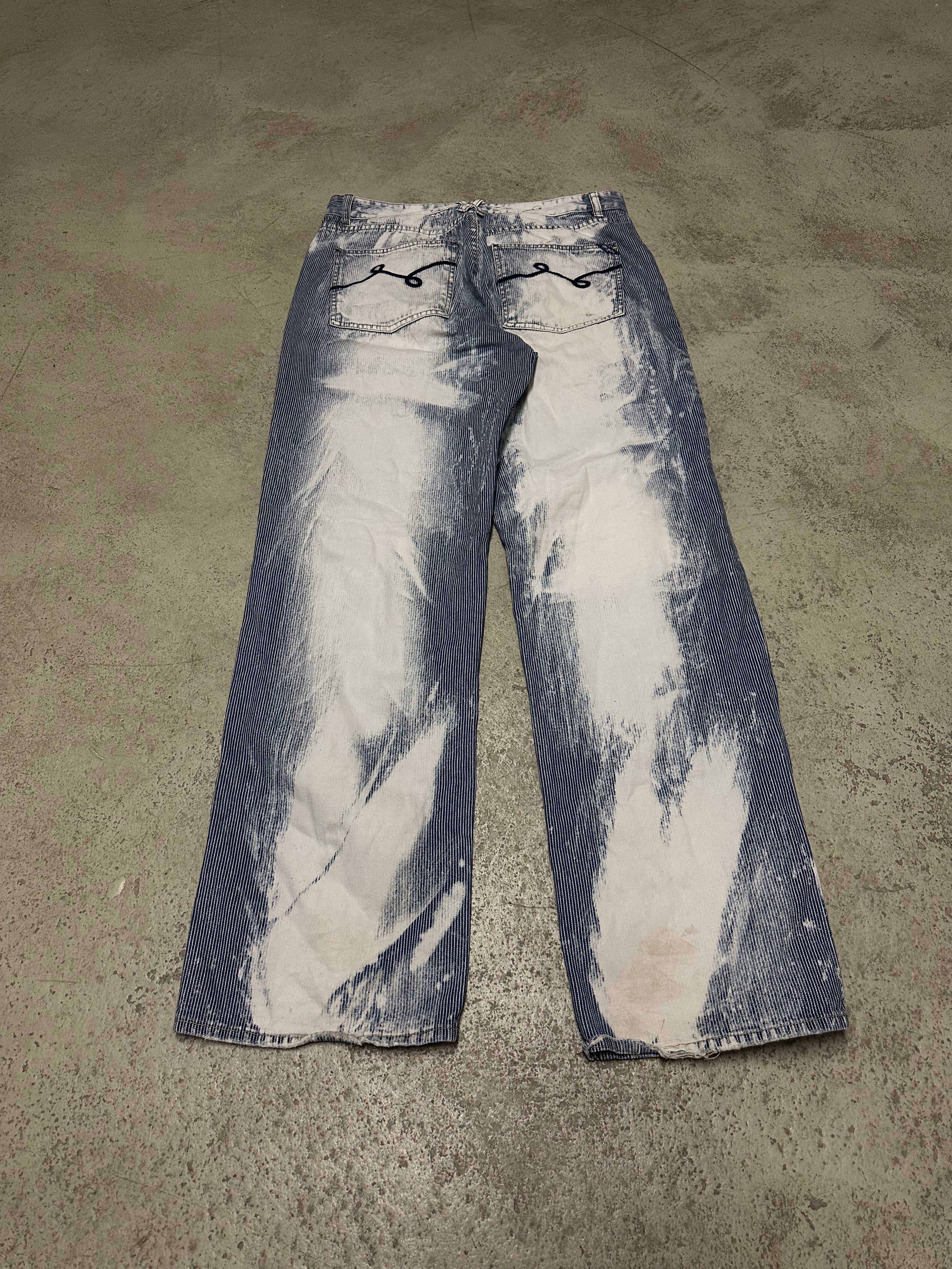 Vintage Lrg Baggy Jeans Painters Look W34 L34