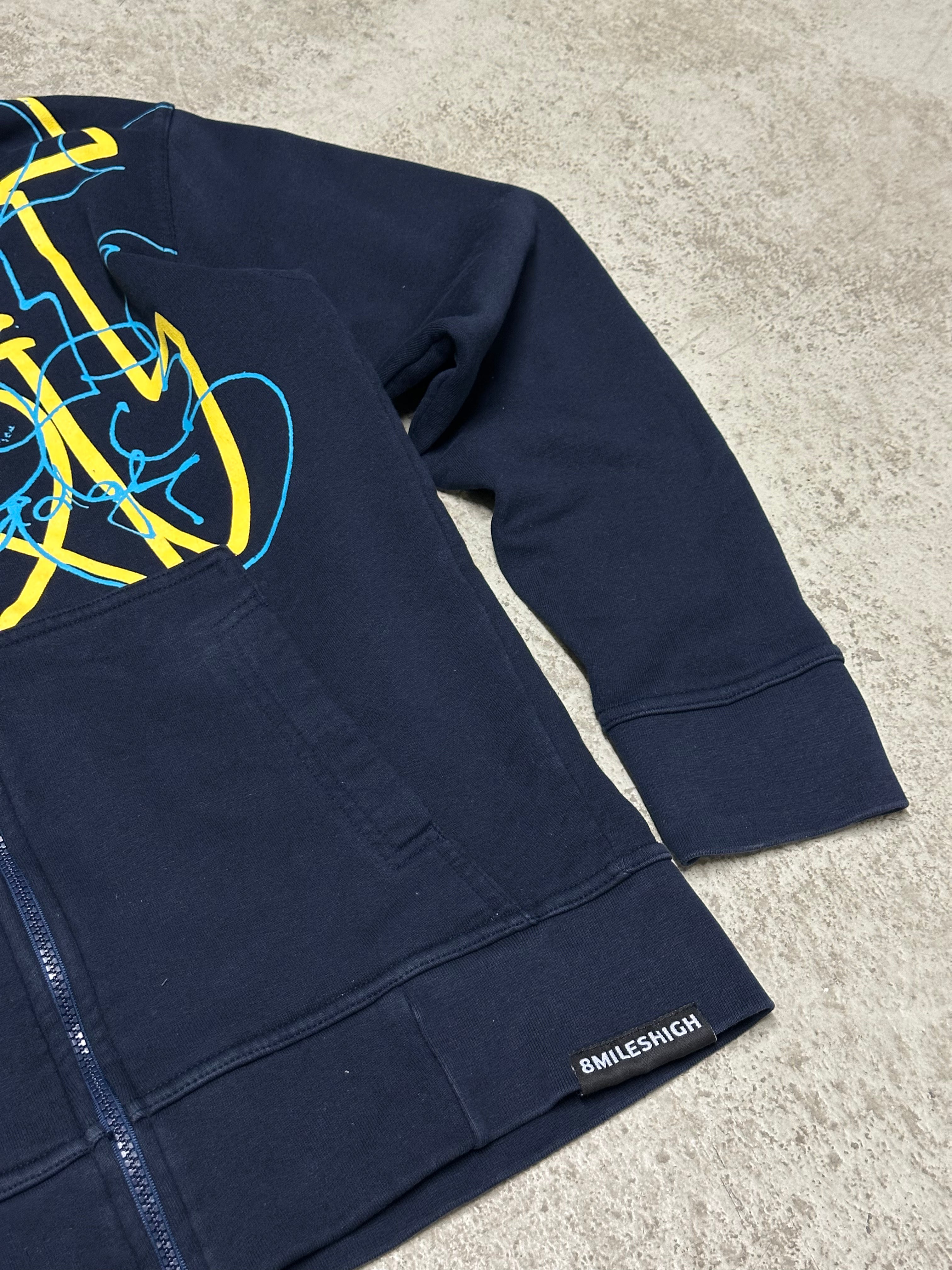 8MilesHigh Sweatjacke Dunkelblau S