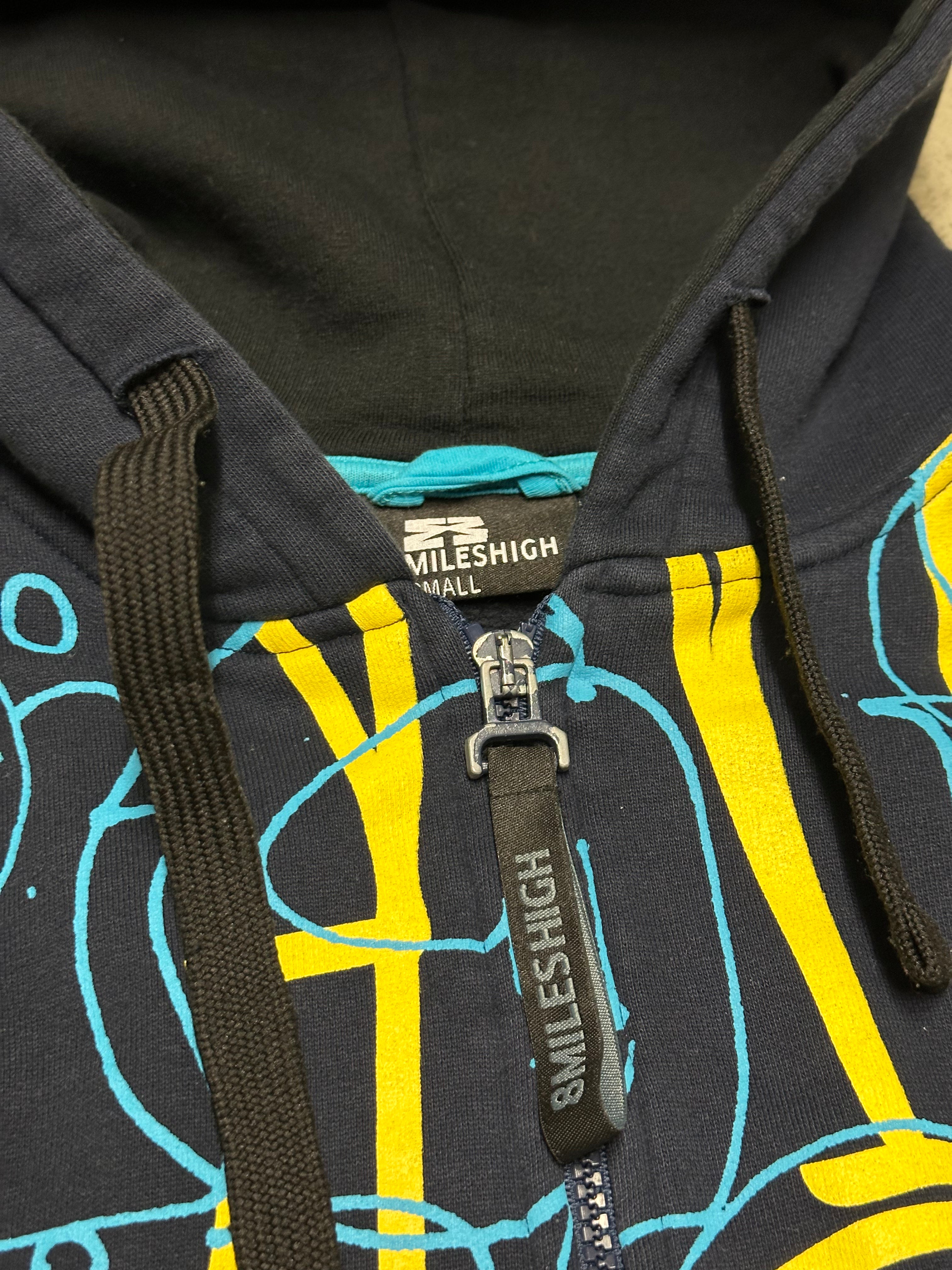 8MilesHigh Sweatjacke Dunkelblau S