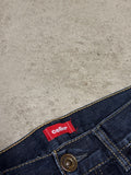 Vintage Celio* Straight Fit Staggered Moboot Jeans Dunkelblau W32 L32